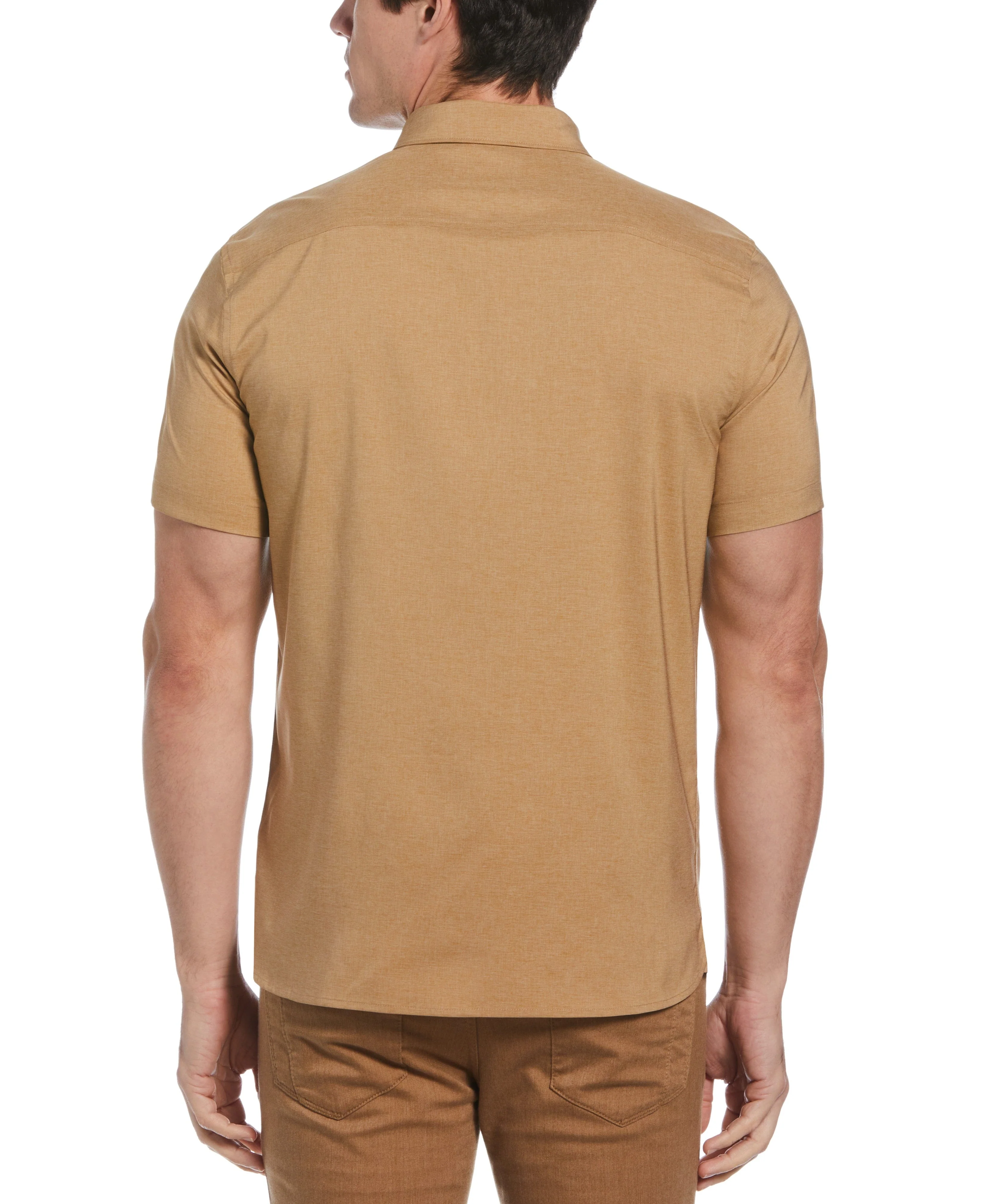 Big & Tall Total Stretch Heather Shirt - Image 2