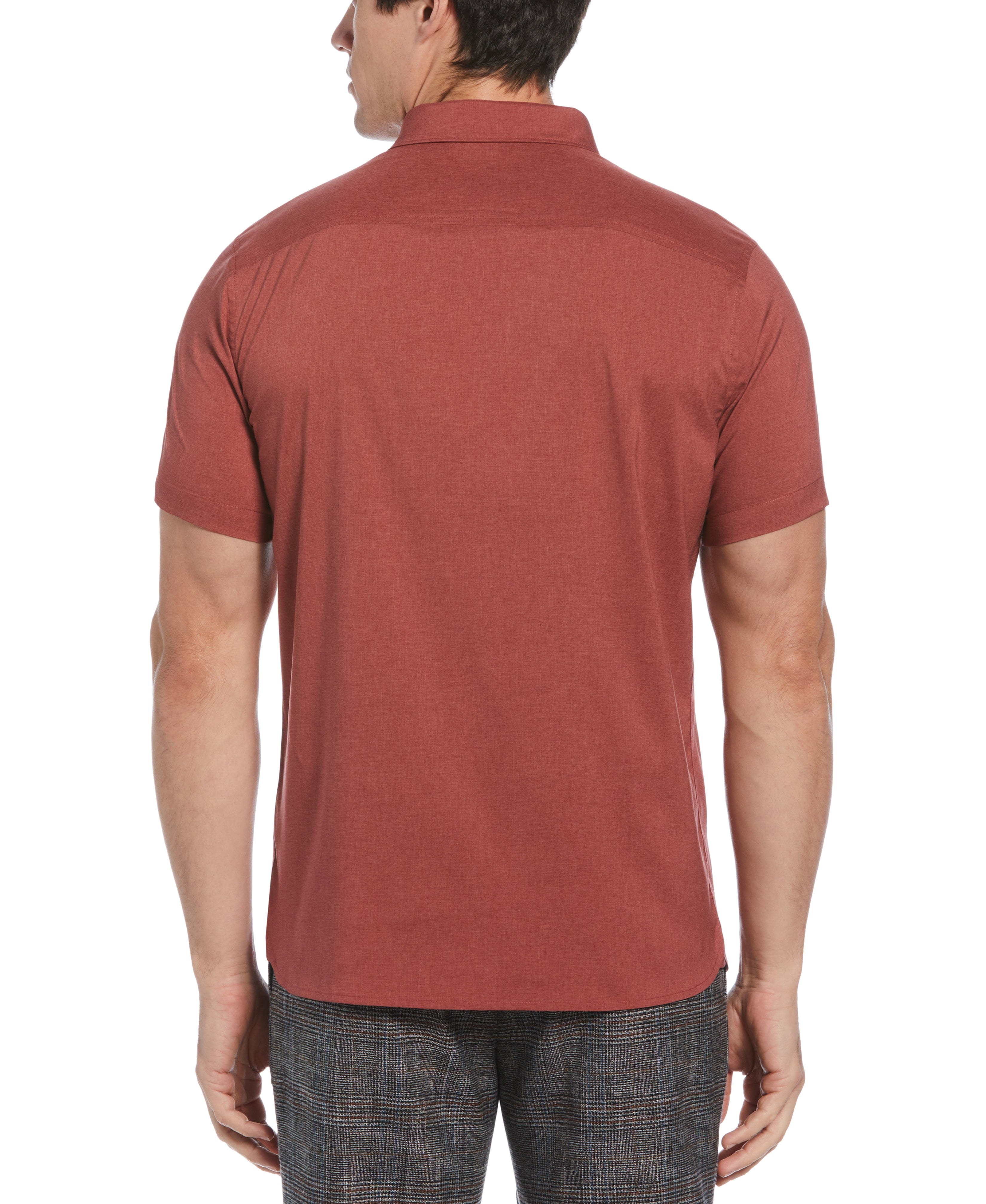 Big & Tall Total Stretch Heather Shirt - Image 2
