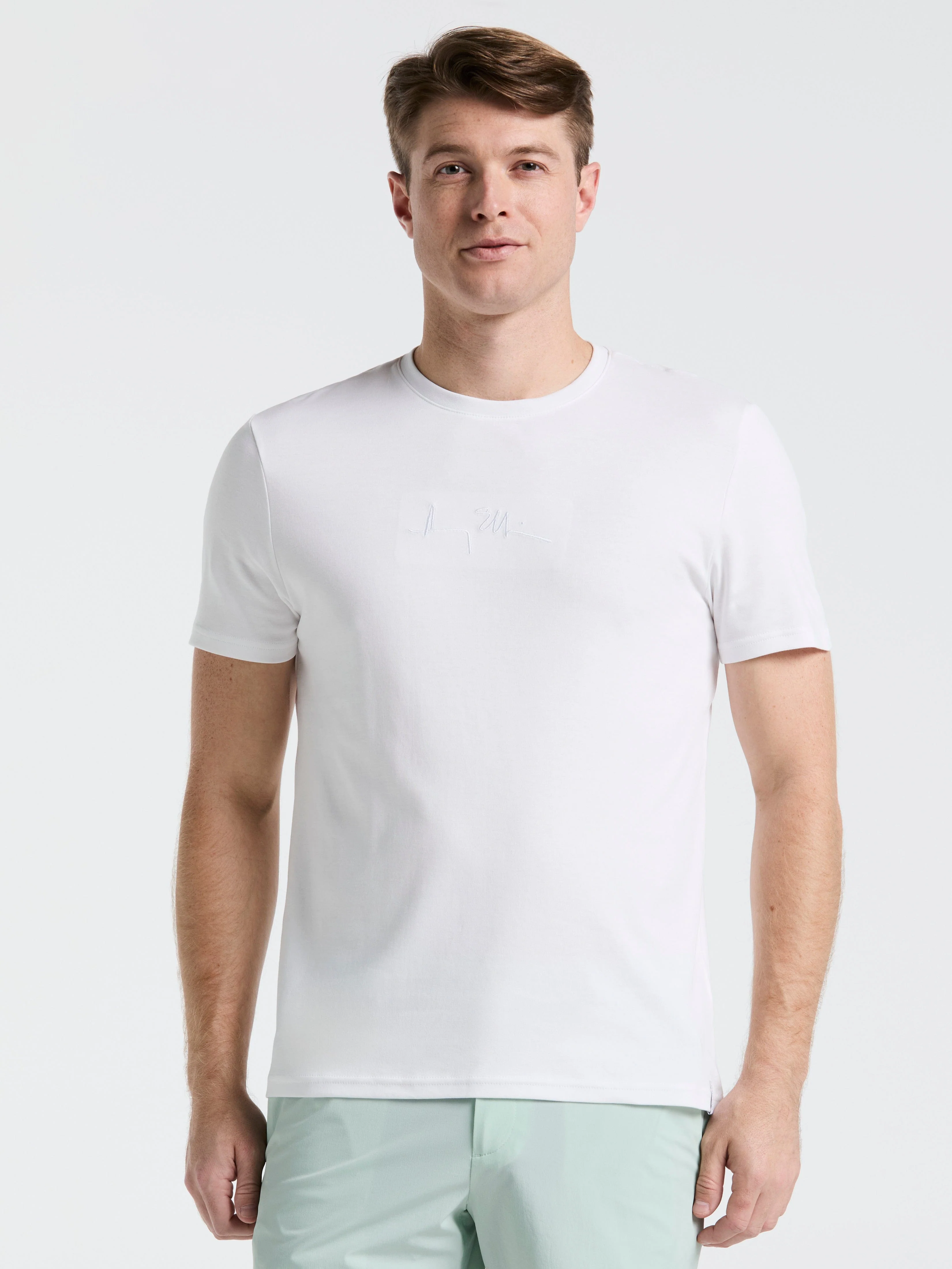 Bold Signature Crew Neck Tee - Image 5