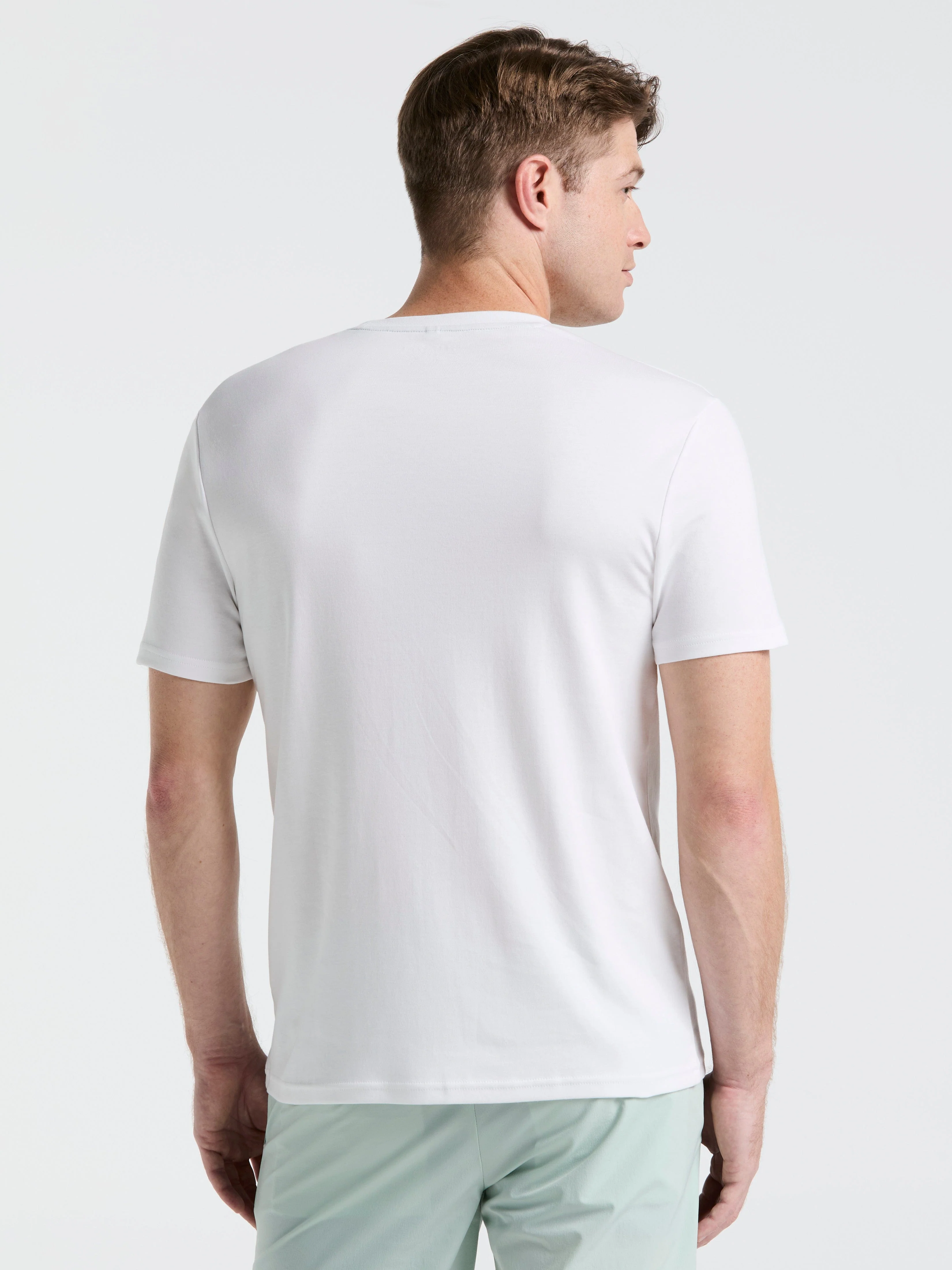 Bold Signature Crew Neck Tee - Image 7