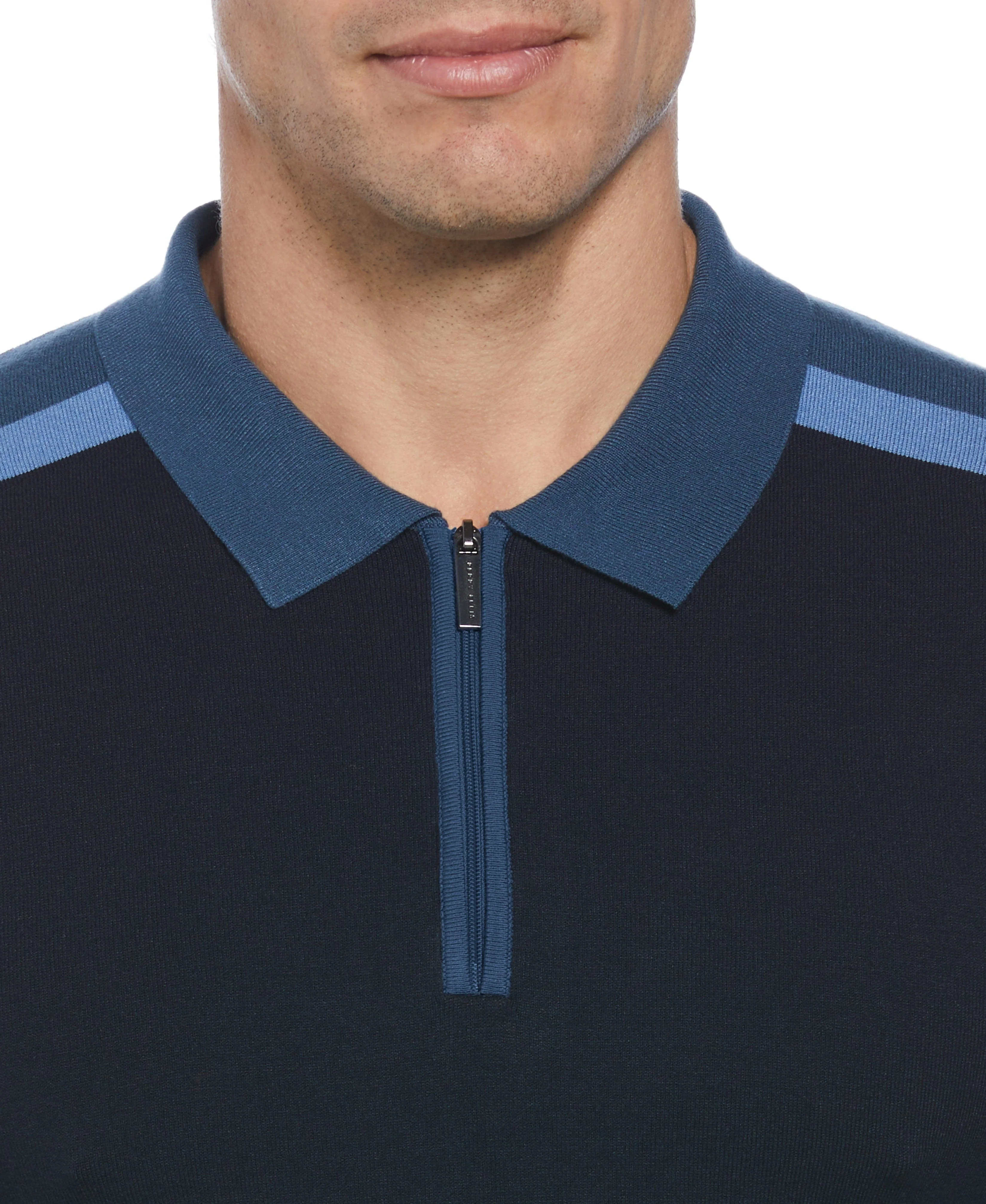 Tech Knit Color Block Polo - Image 3