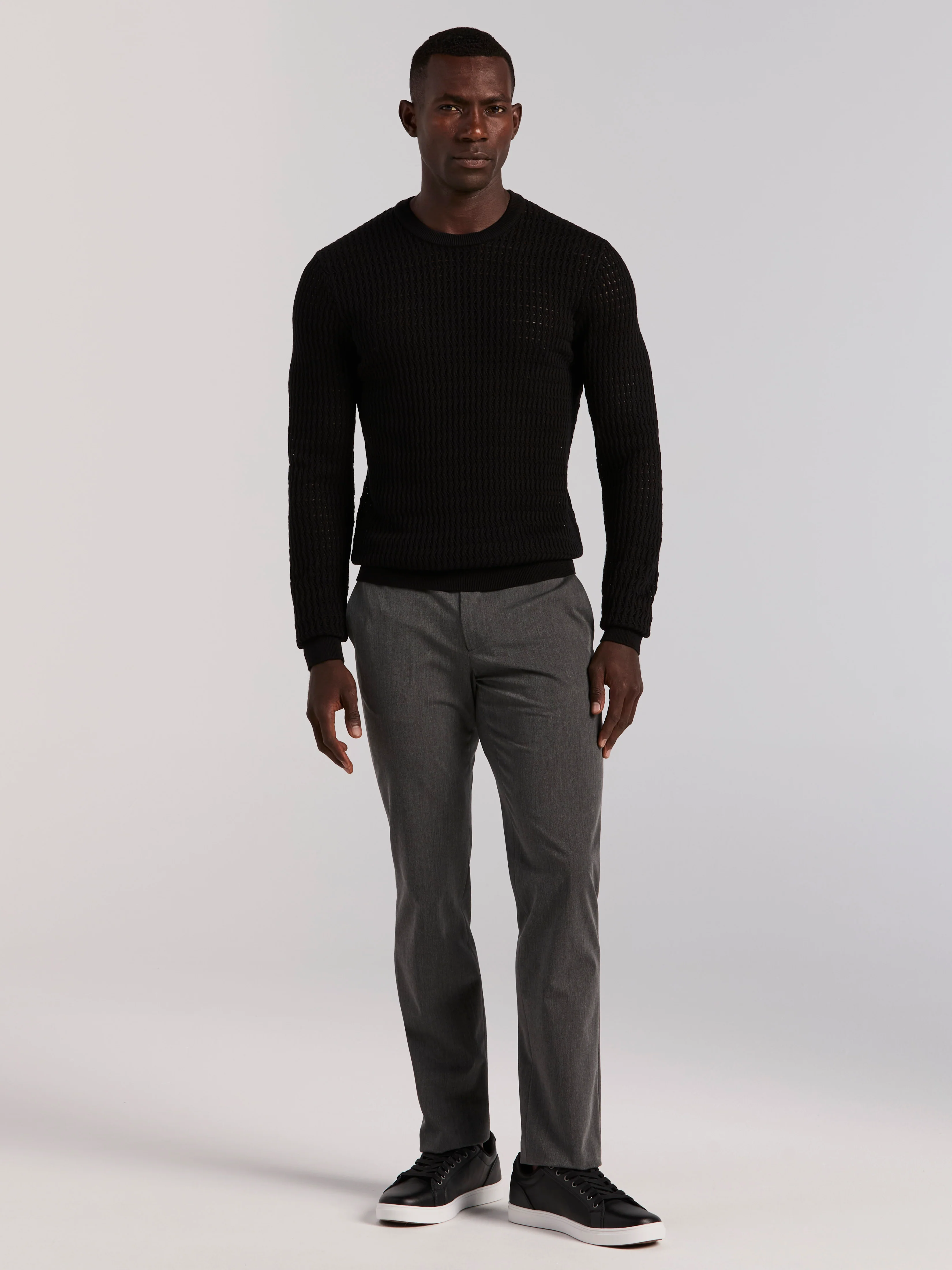 Cotton Crew Neck Sweater - Image 4