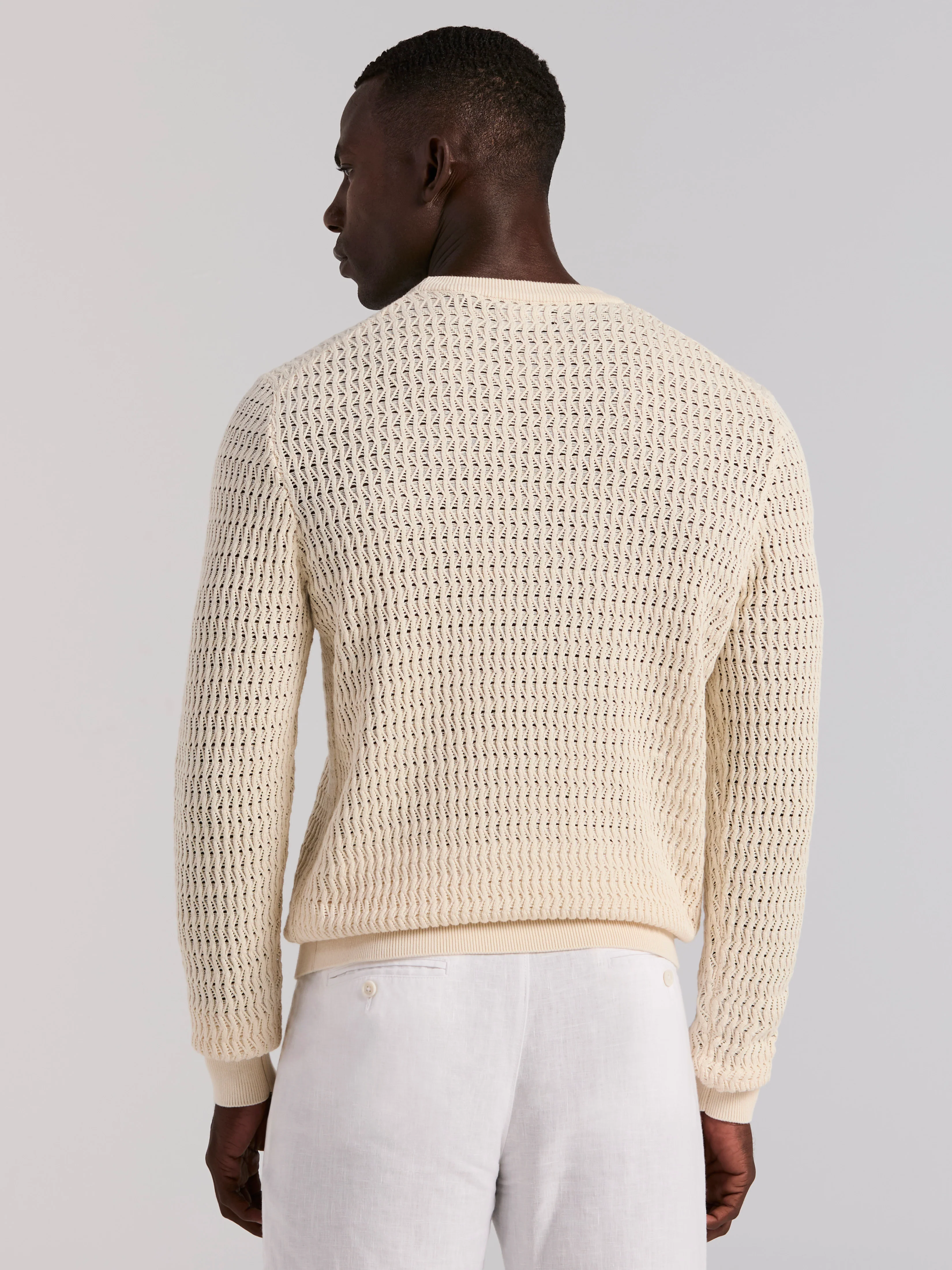 Cotton Crew Neck Sweater - Image 8
