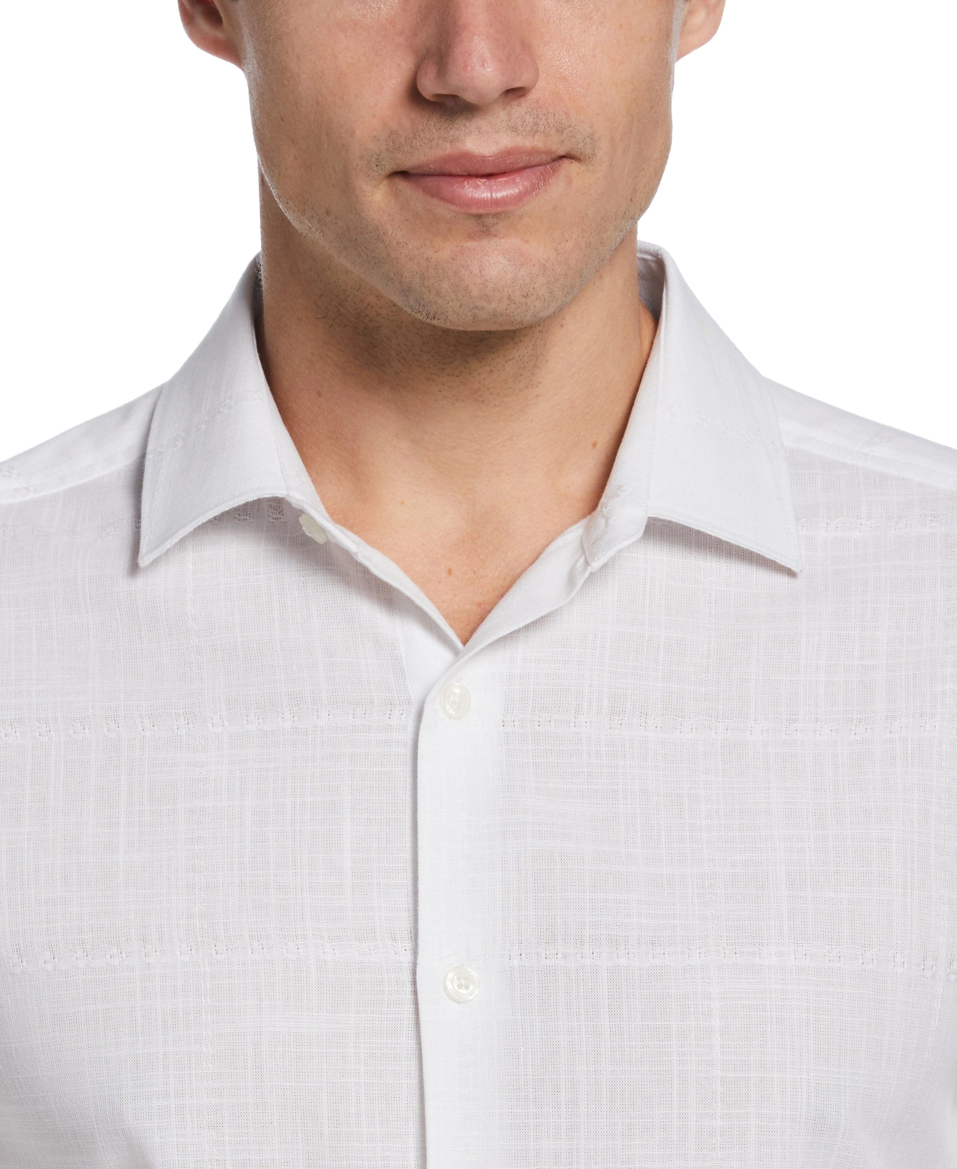Cotton Slub Plaid Shirt - Image 10