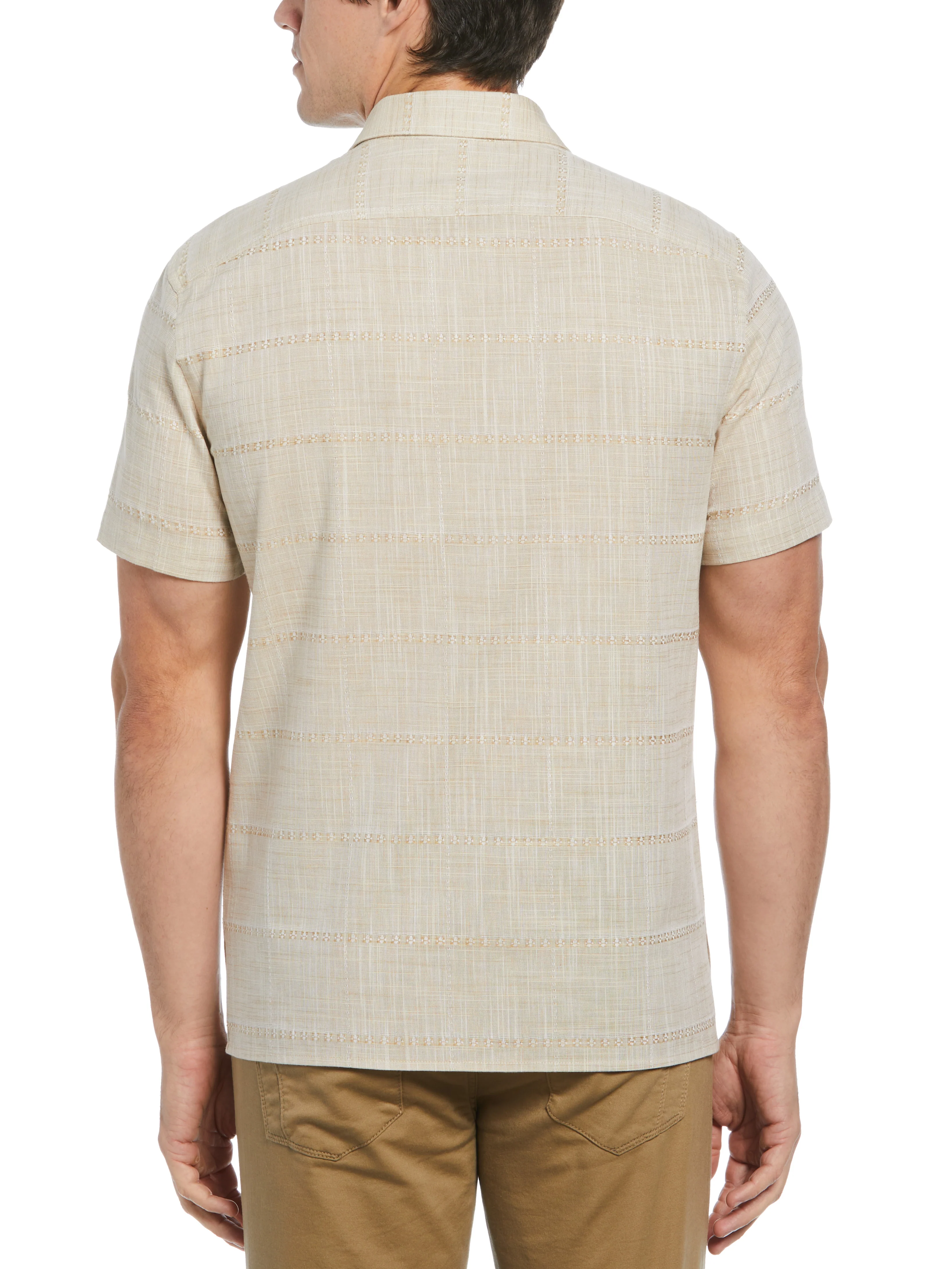Cotton Slub Plaid Shirt - Image 2