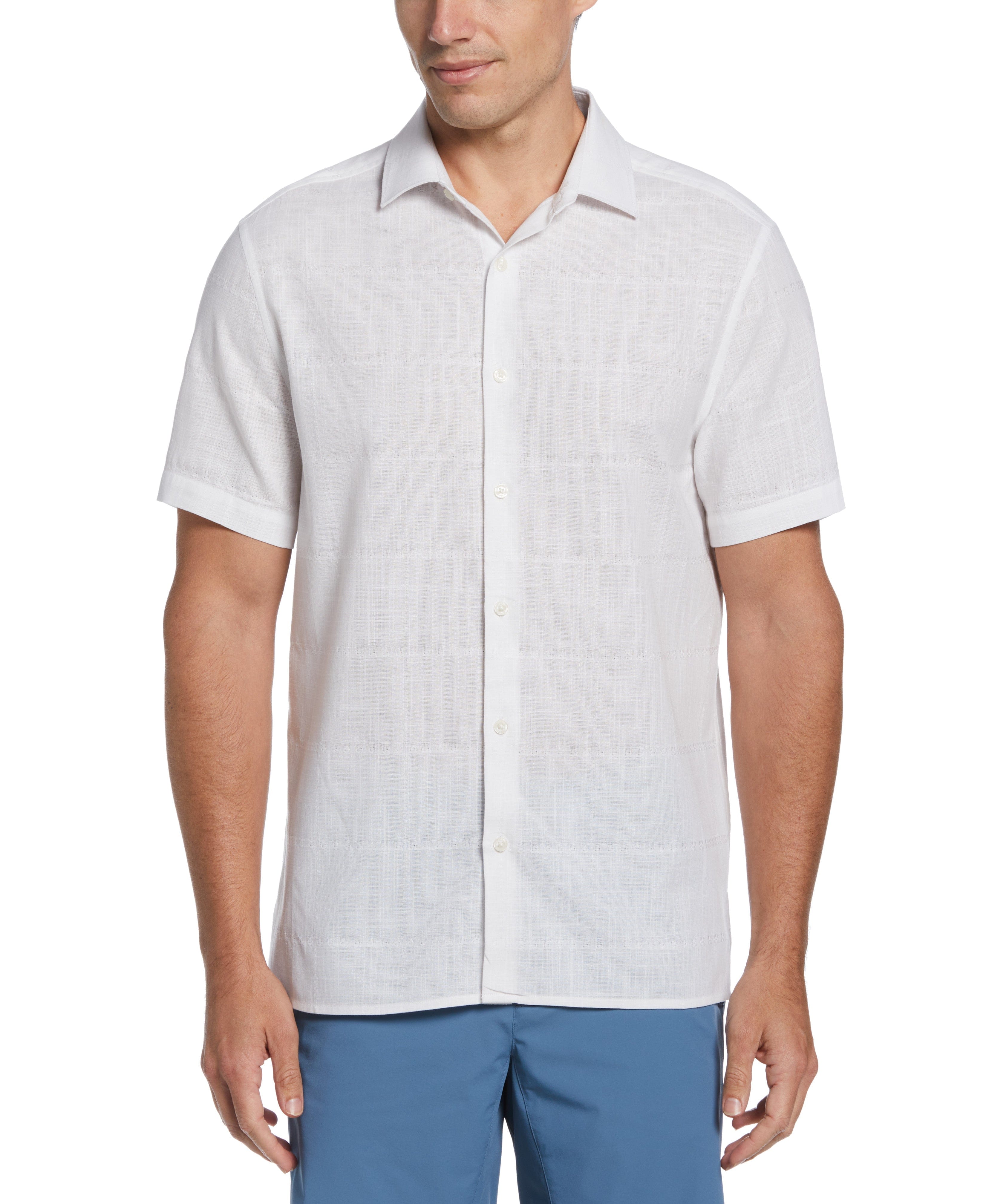 Cotton Slub Plaid Shirt - Image 8