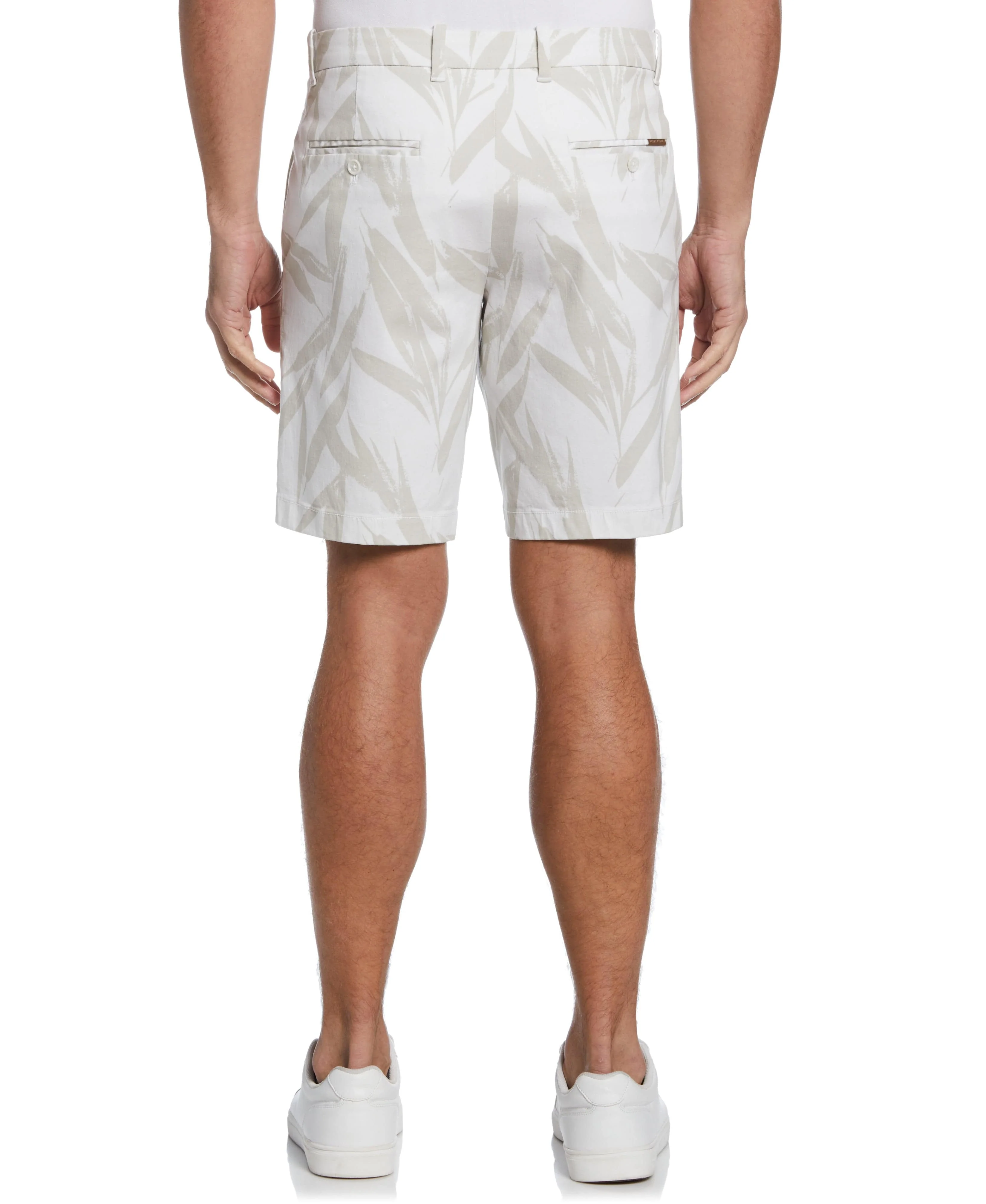 Cotton Twill Printed Shorts - Image 2