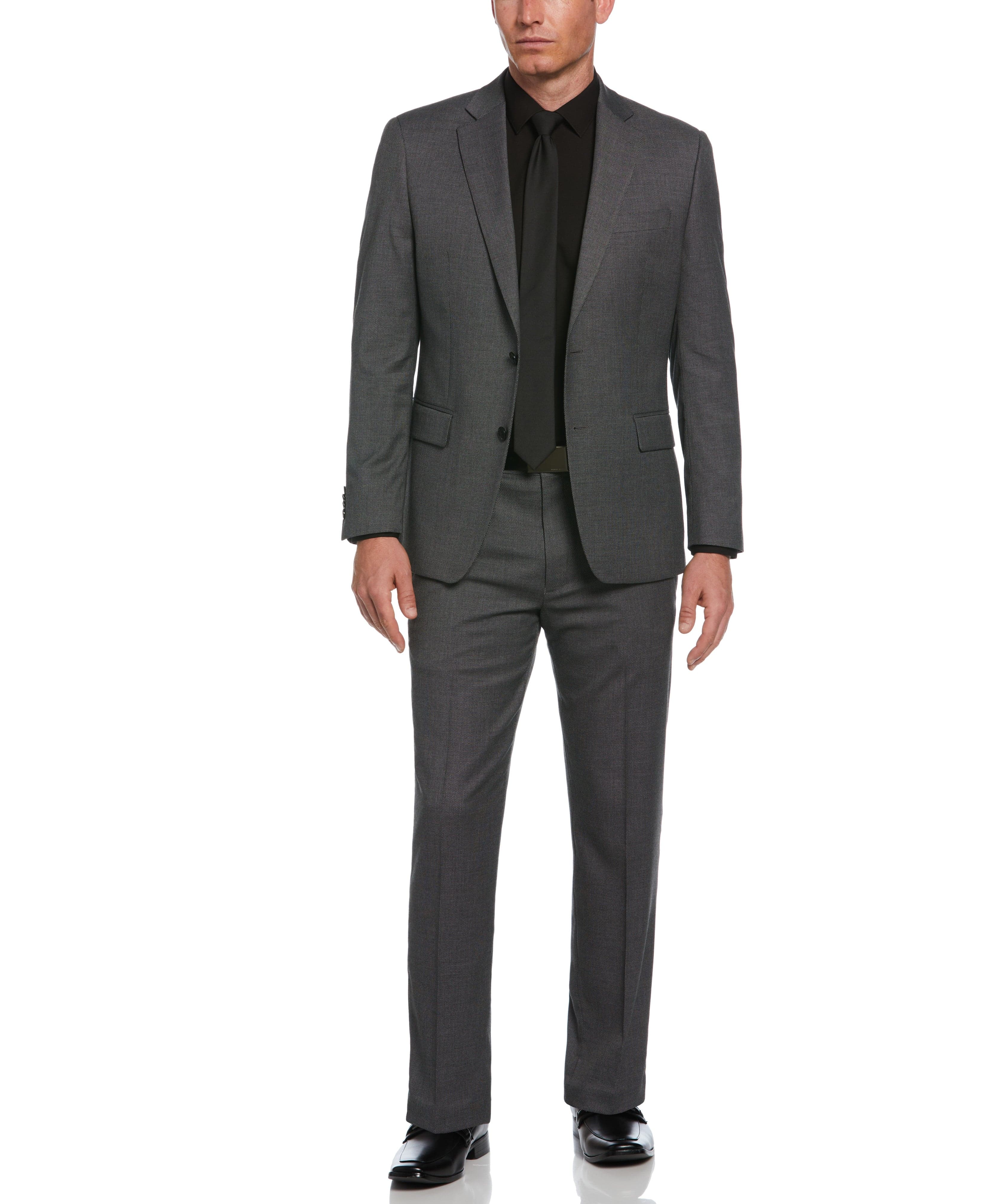 Classic Fit Solid Stretch Suit Jacket - Image 5