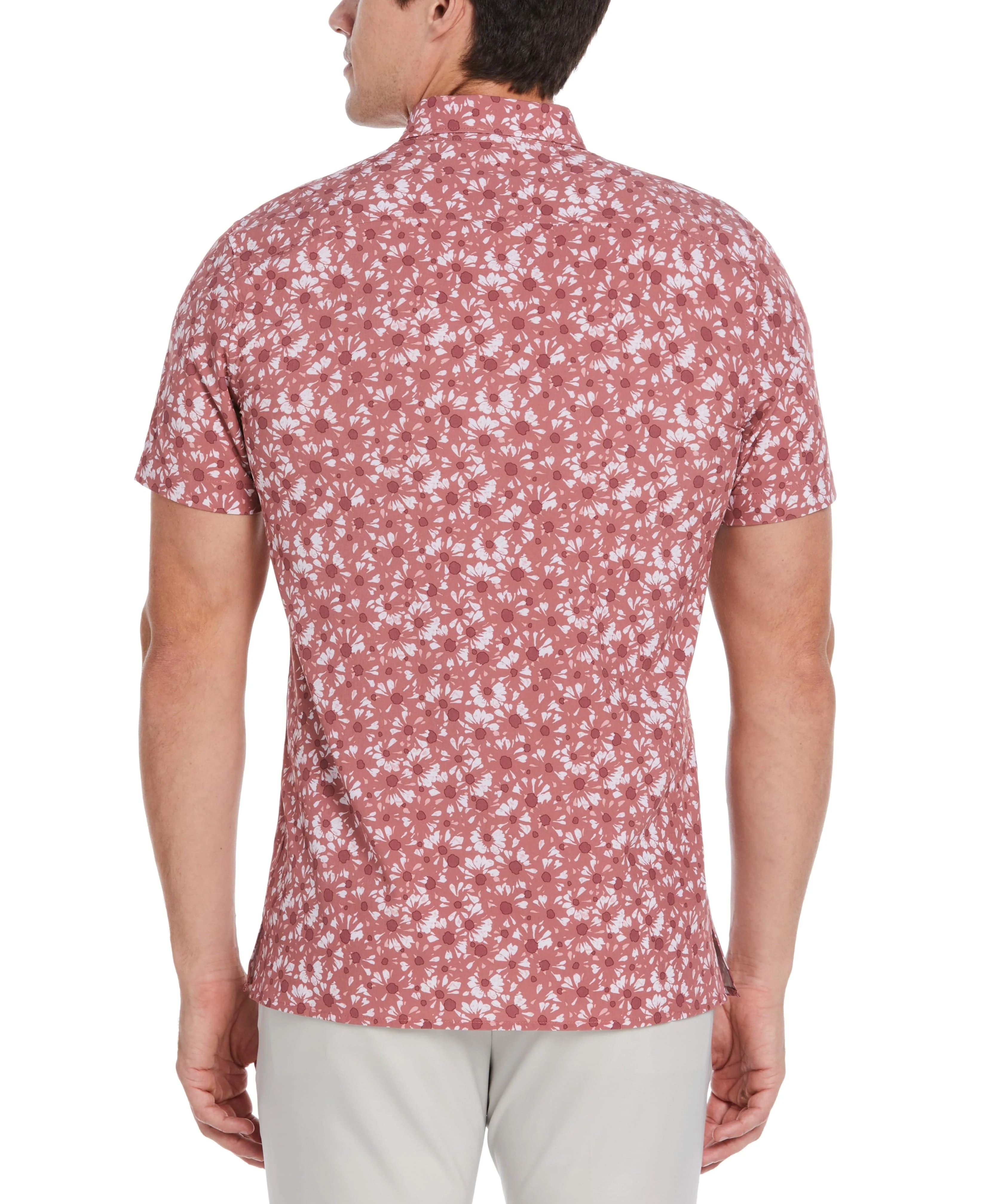 Total Stretch Slim Fit Ditsy Floral Shirt - Image 2