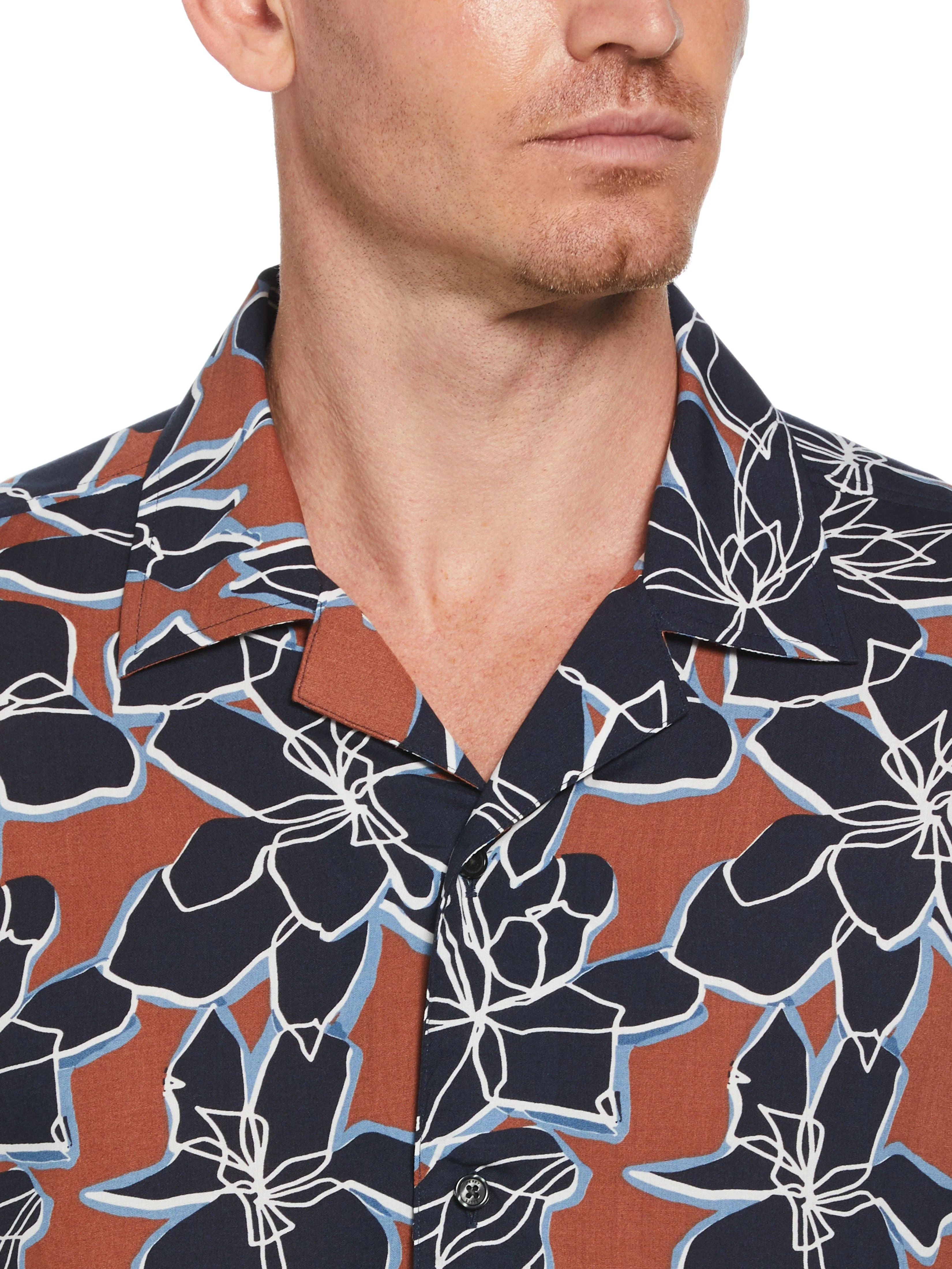 EcoVero™ Soft Floral Print Shirt - Image 3
