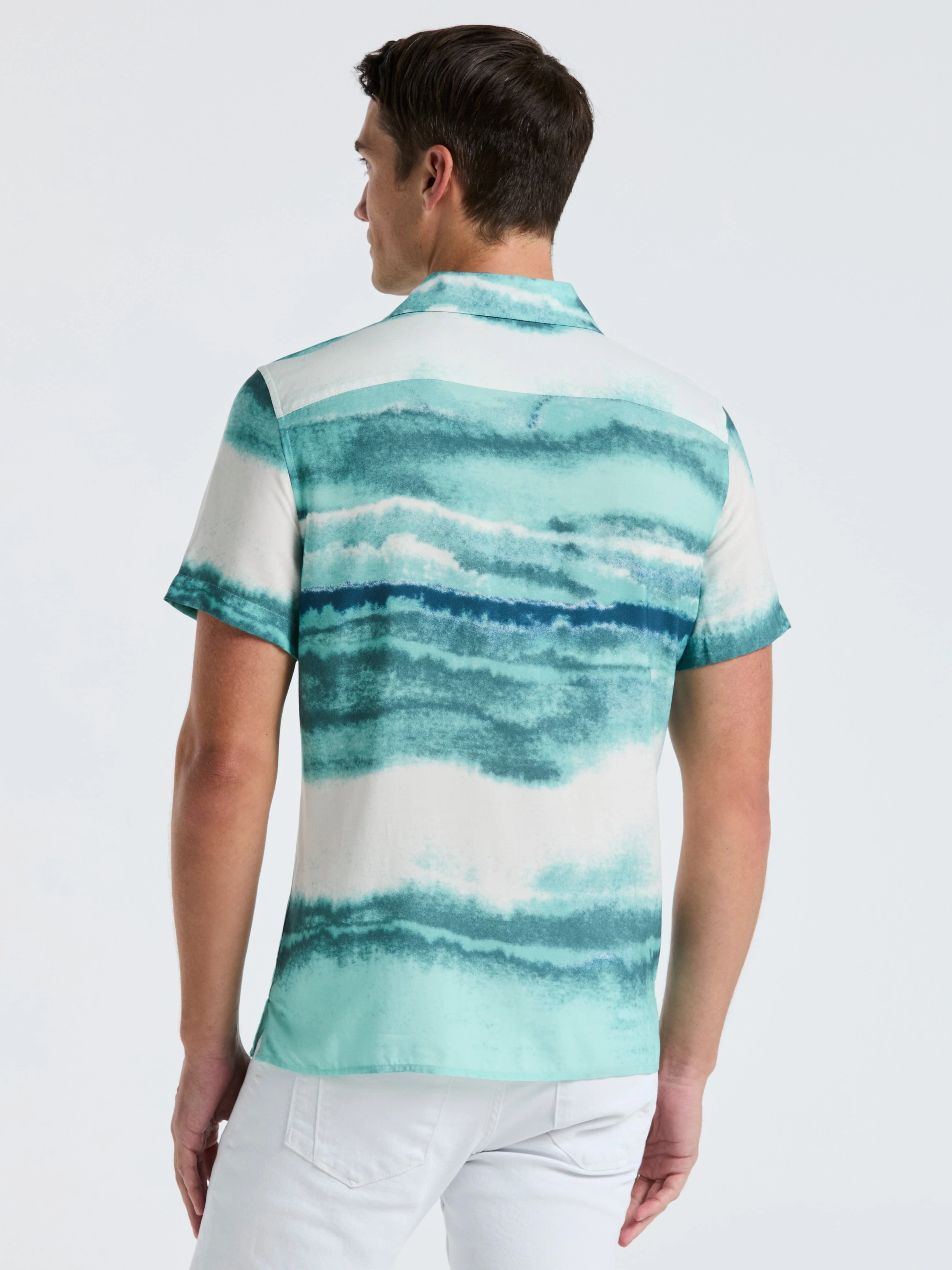 EcoVero™ Wave Print Shirt - Image 2
