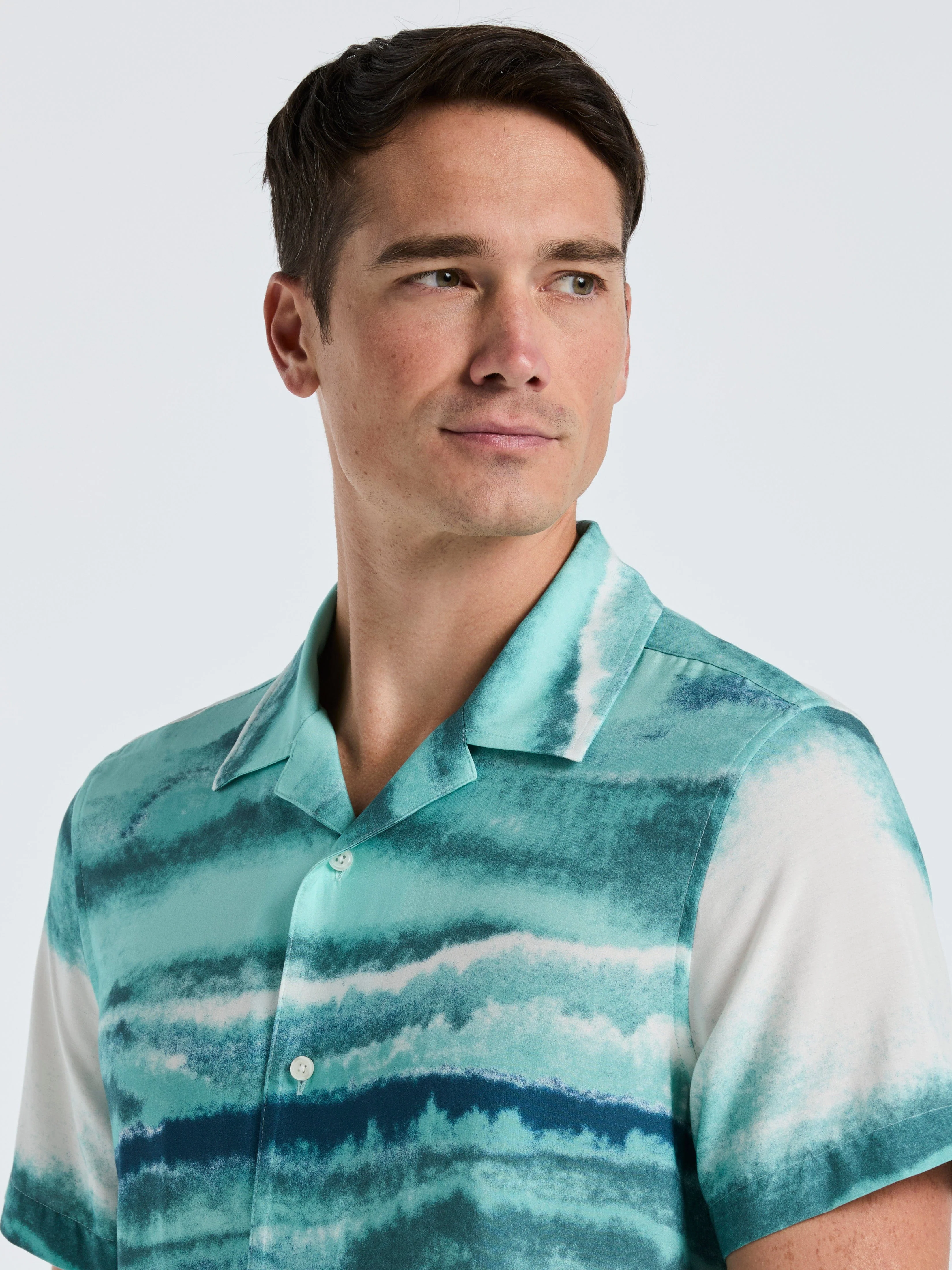 EcoVero™ Wave Print Shirt - Image 3