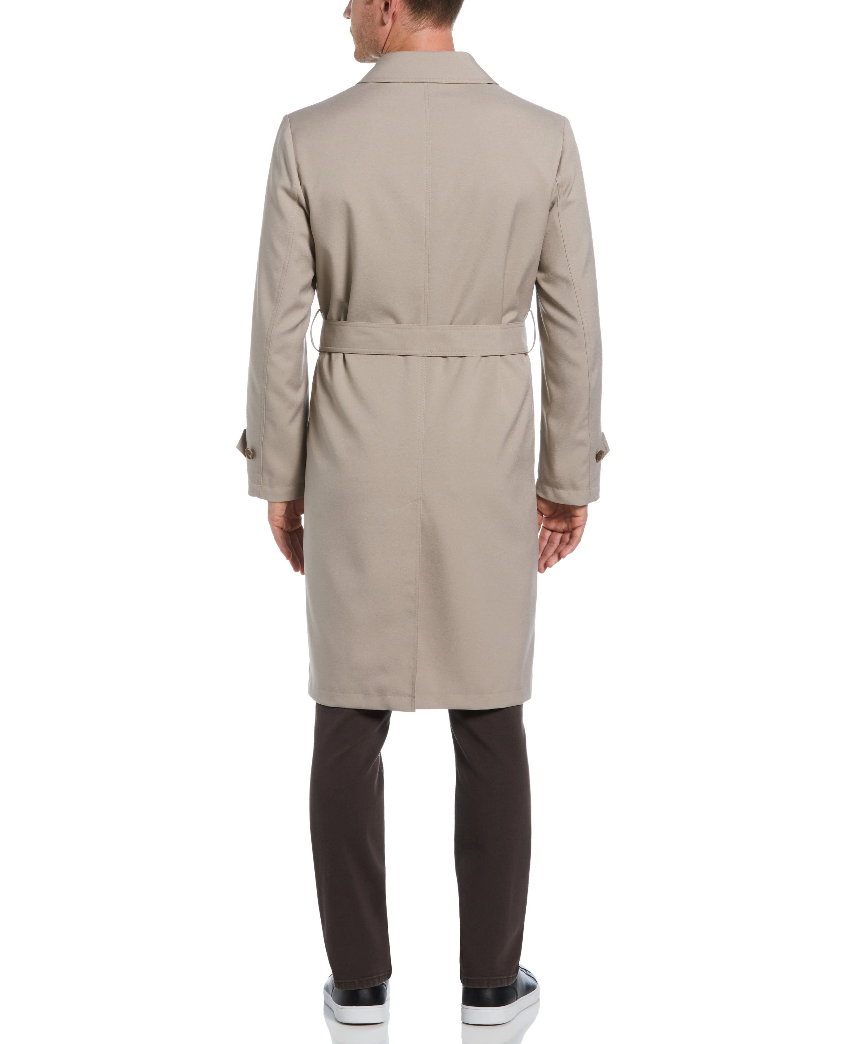 Edris Single Breasted 5 Button Trench Coat - Image 2