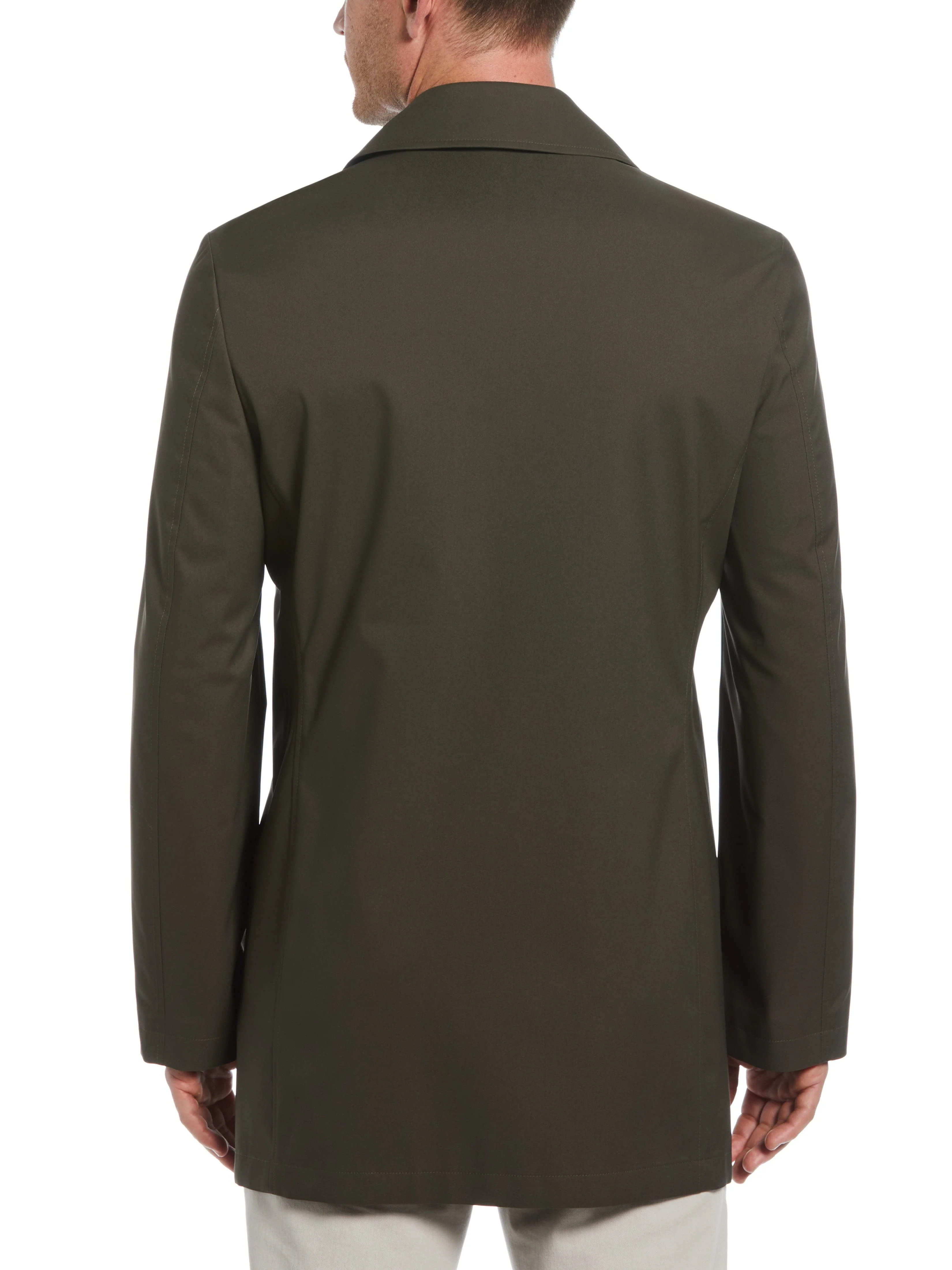 Elias All Weather Nylon Pea Coat - Image 2
