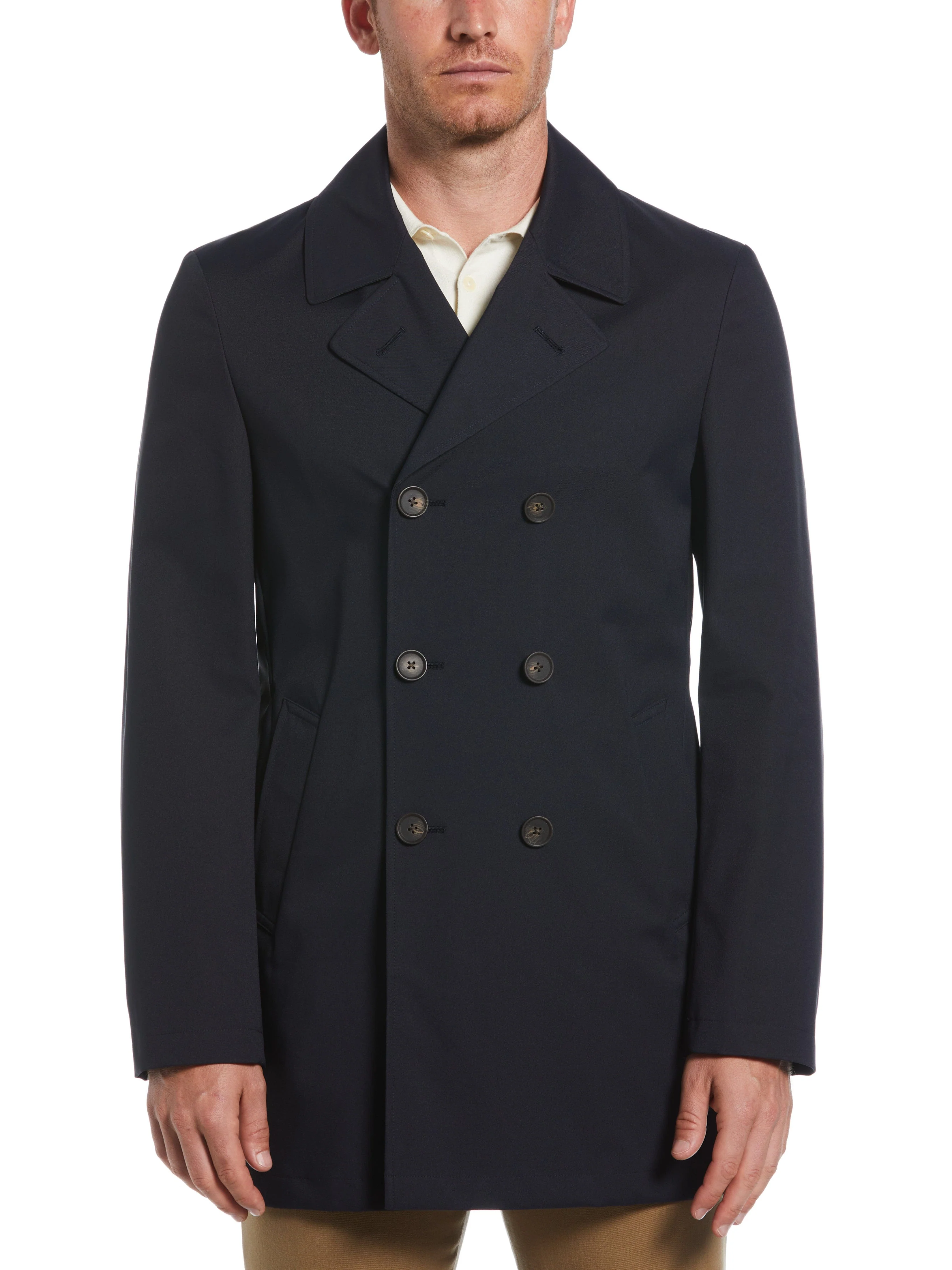 Elias All Weather Nylon Pea Coat