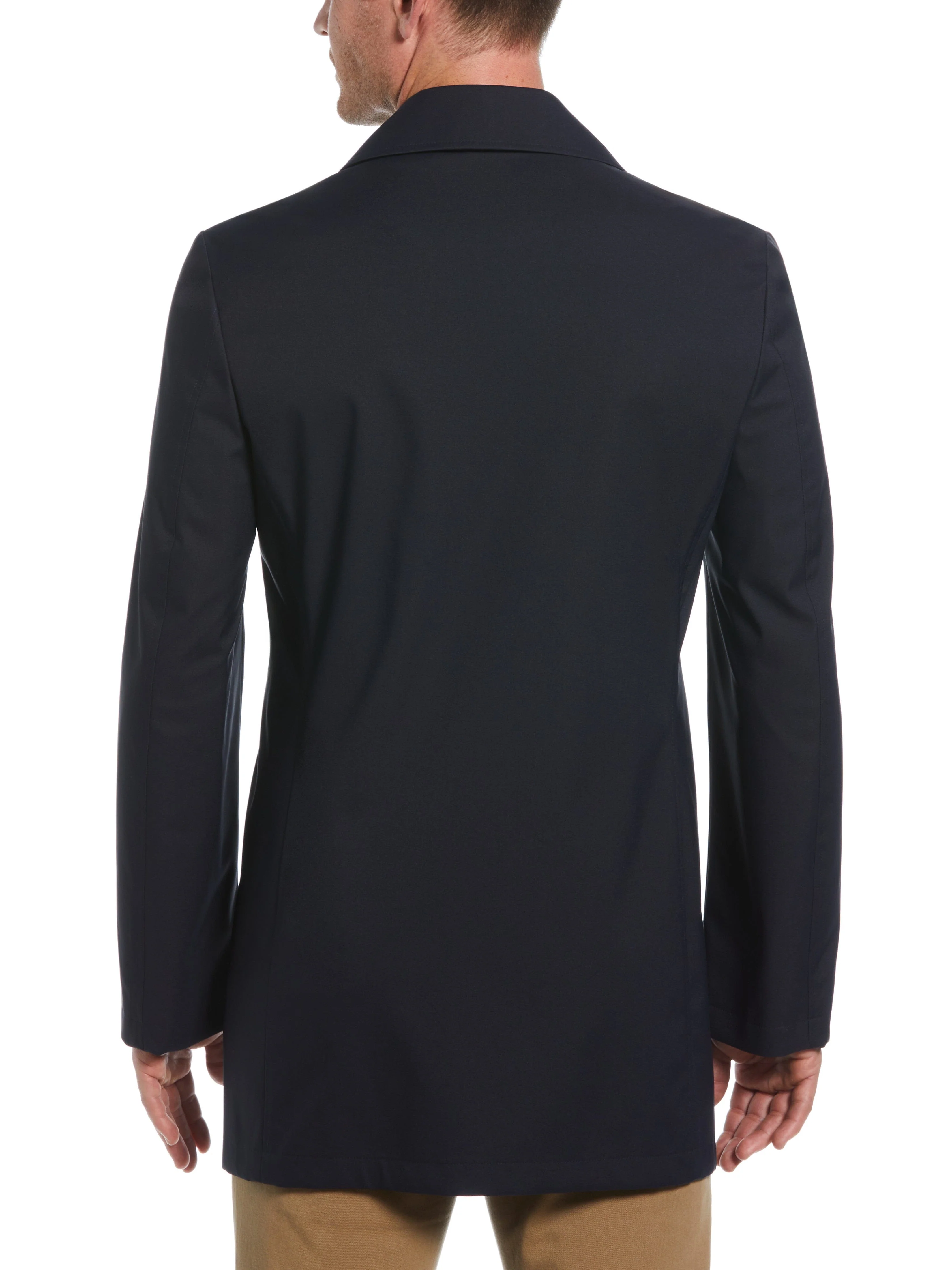Elias All Weather Nylon Pea Coat - Image 2
