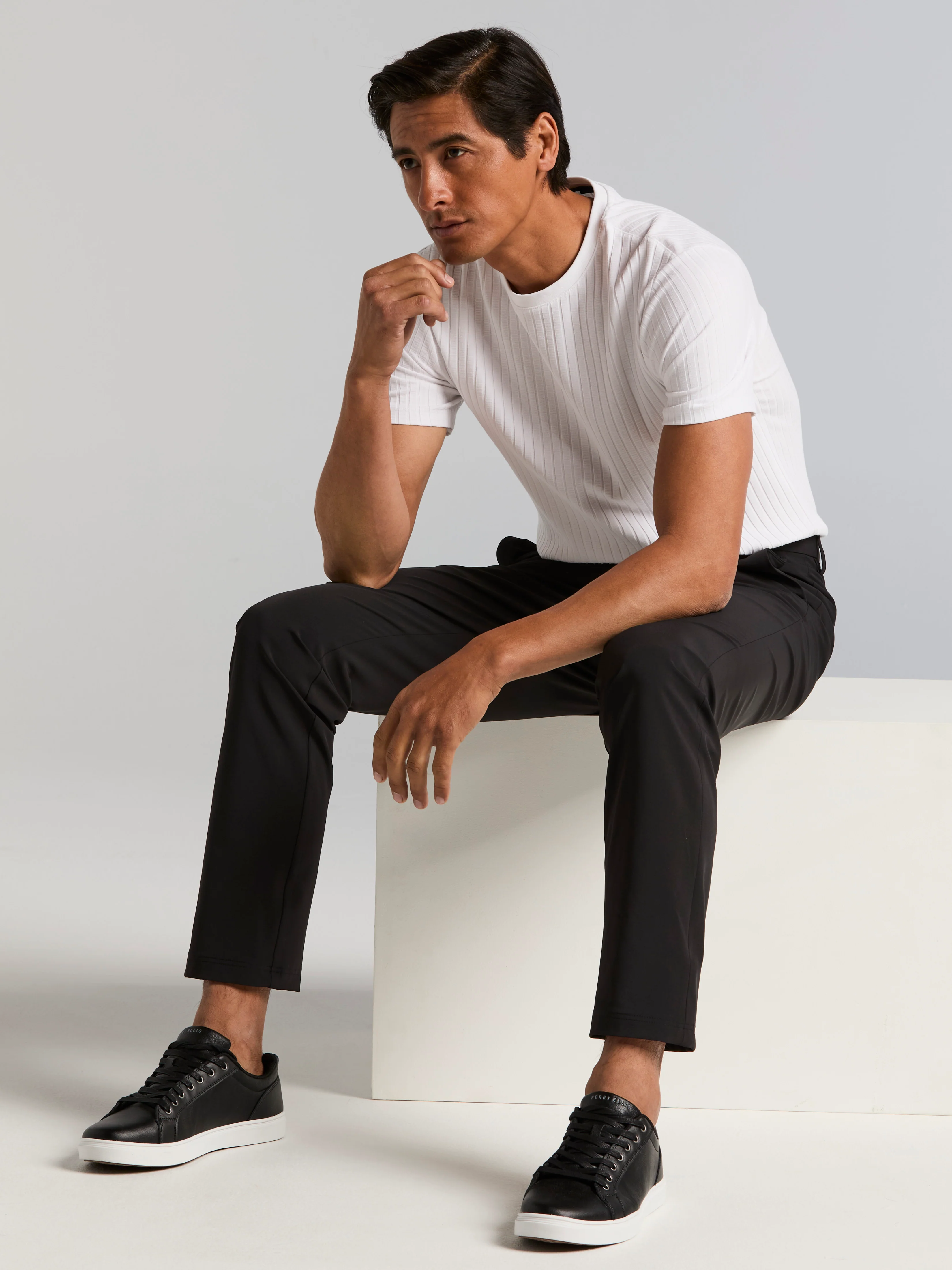 Slim Fit Tech Suit Pant - Image 5