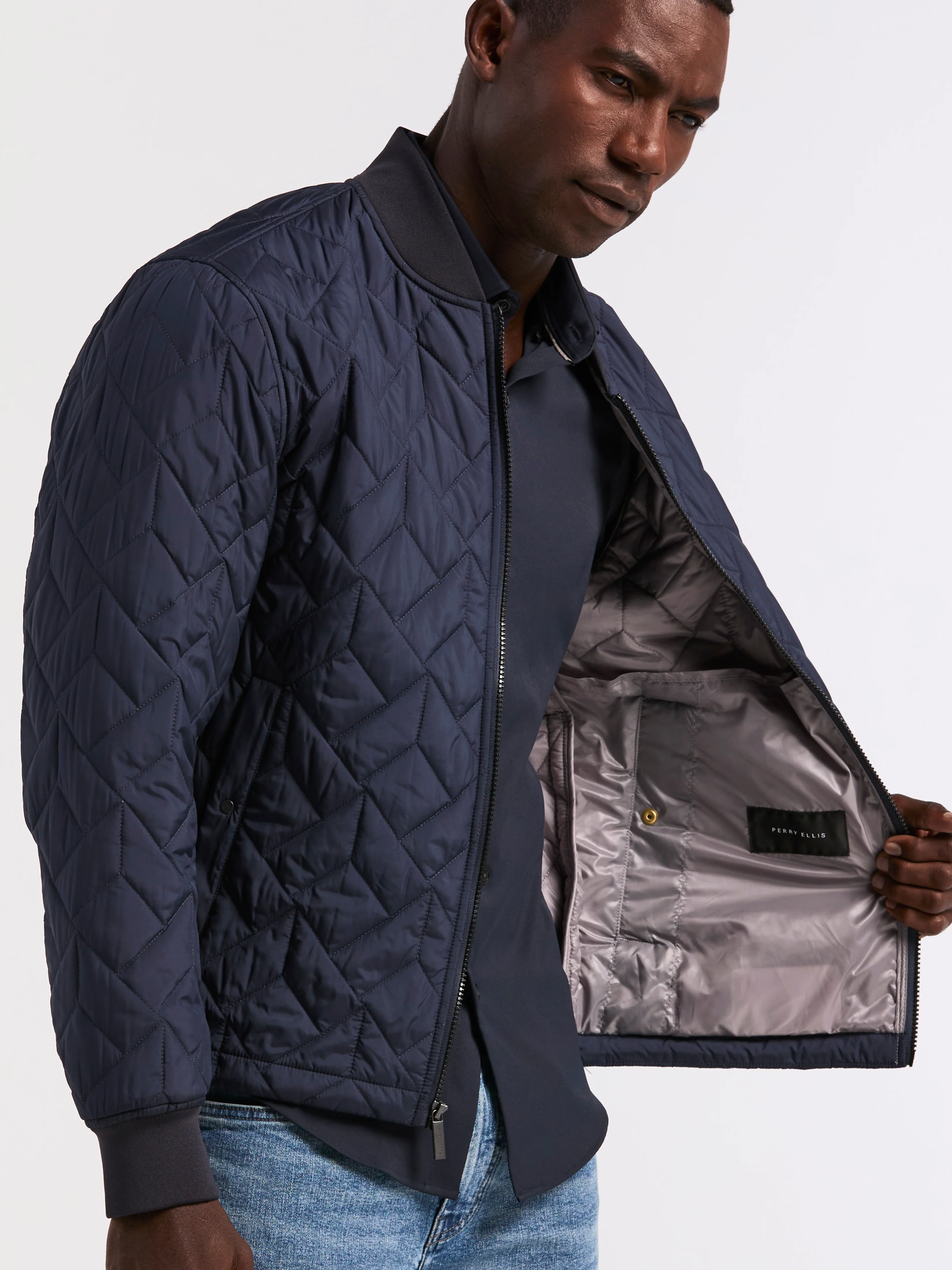 Geo Quilted Jacket - Image 3
