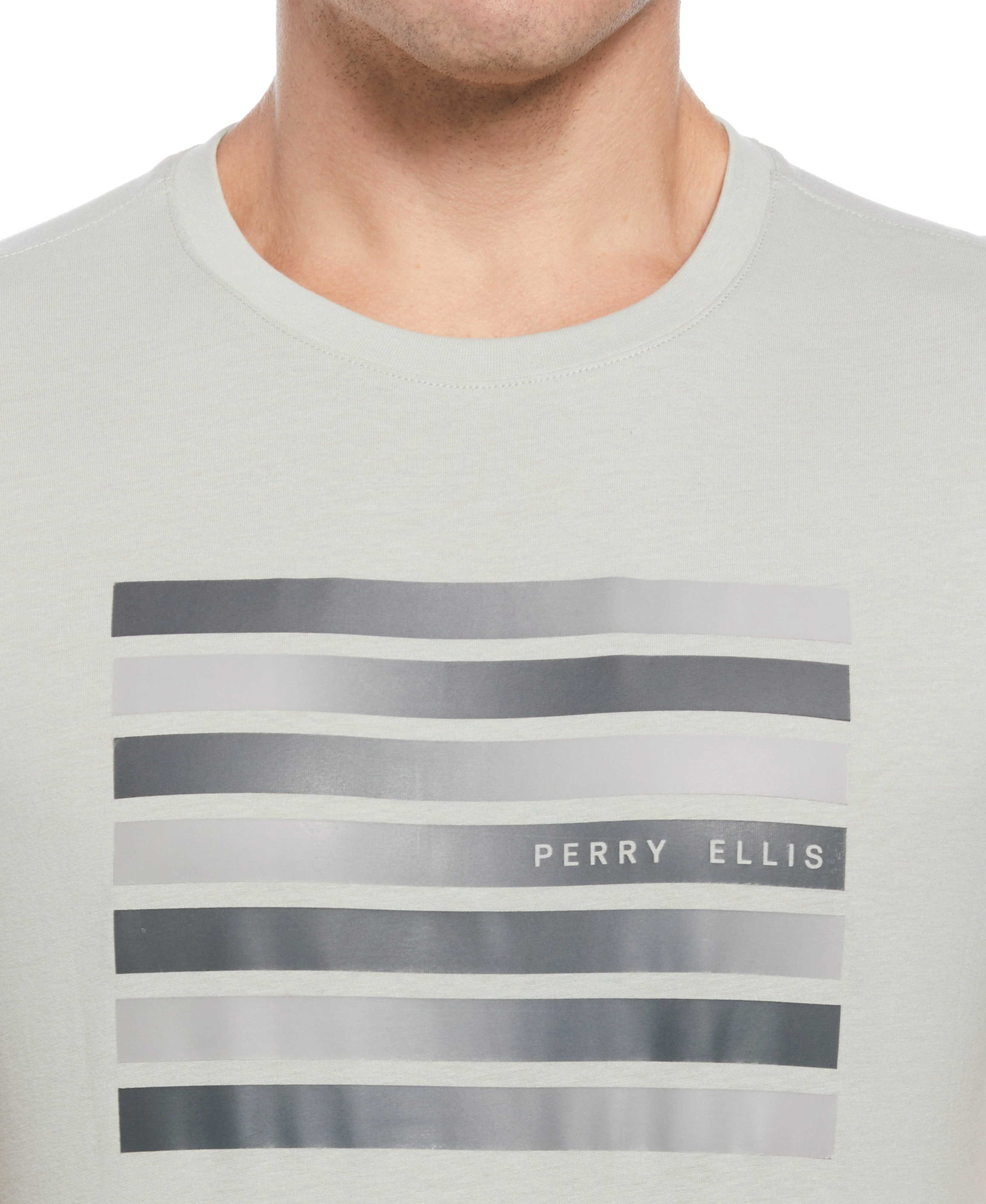 Gradient Logo Print Tee - Image 3
