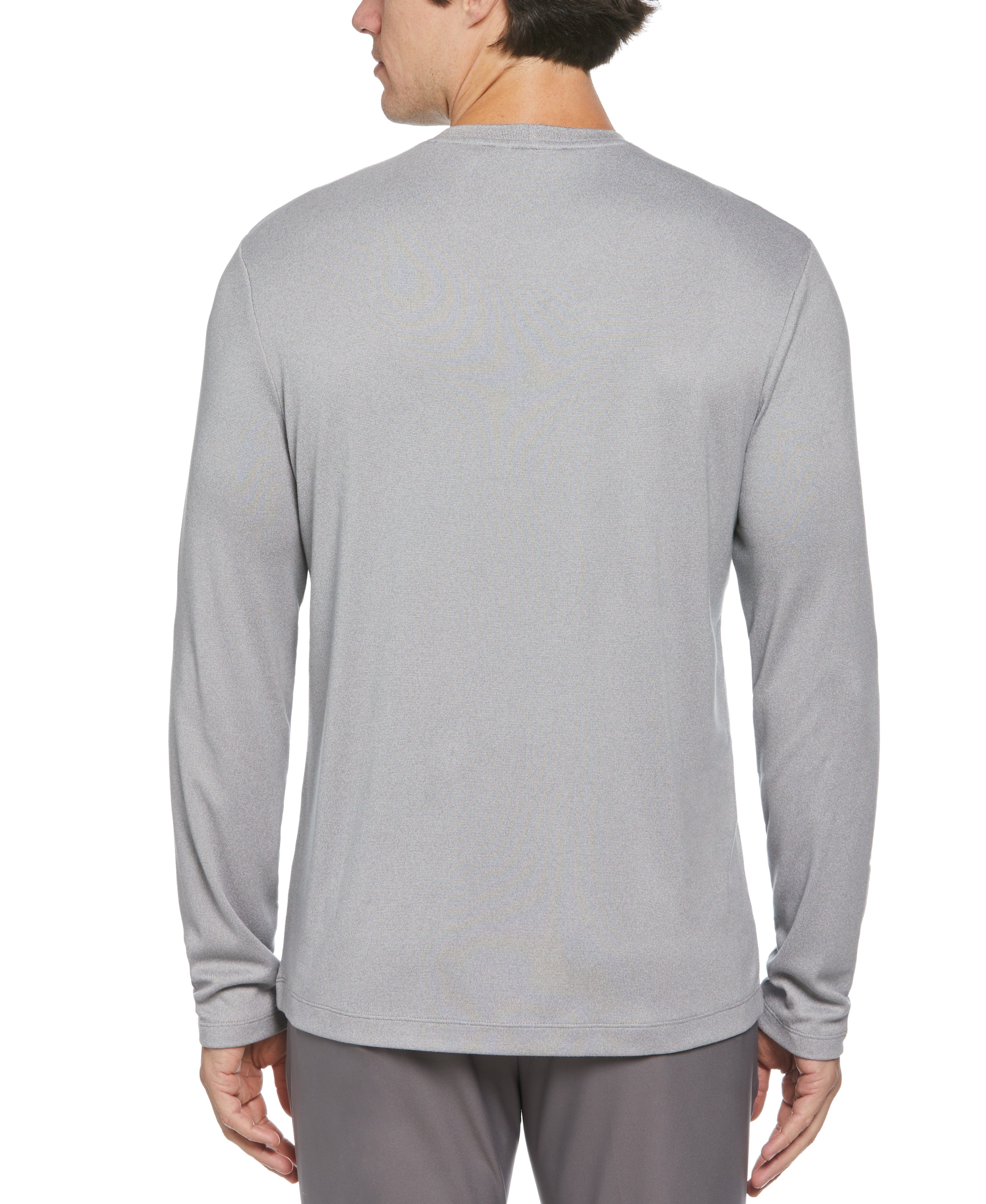 Heather Ribbed Crewneck Shirt - Image 2