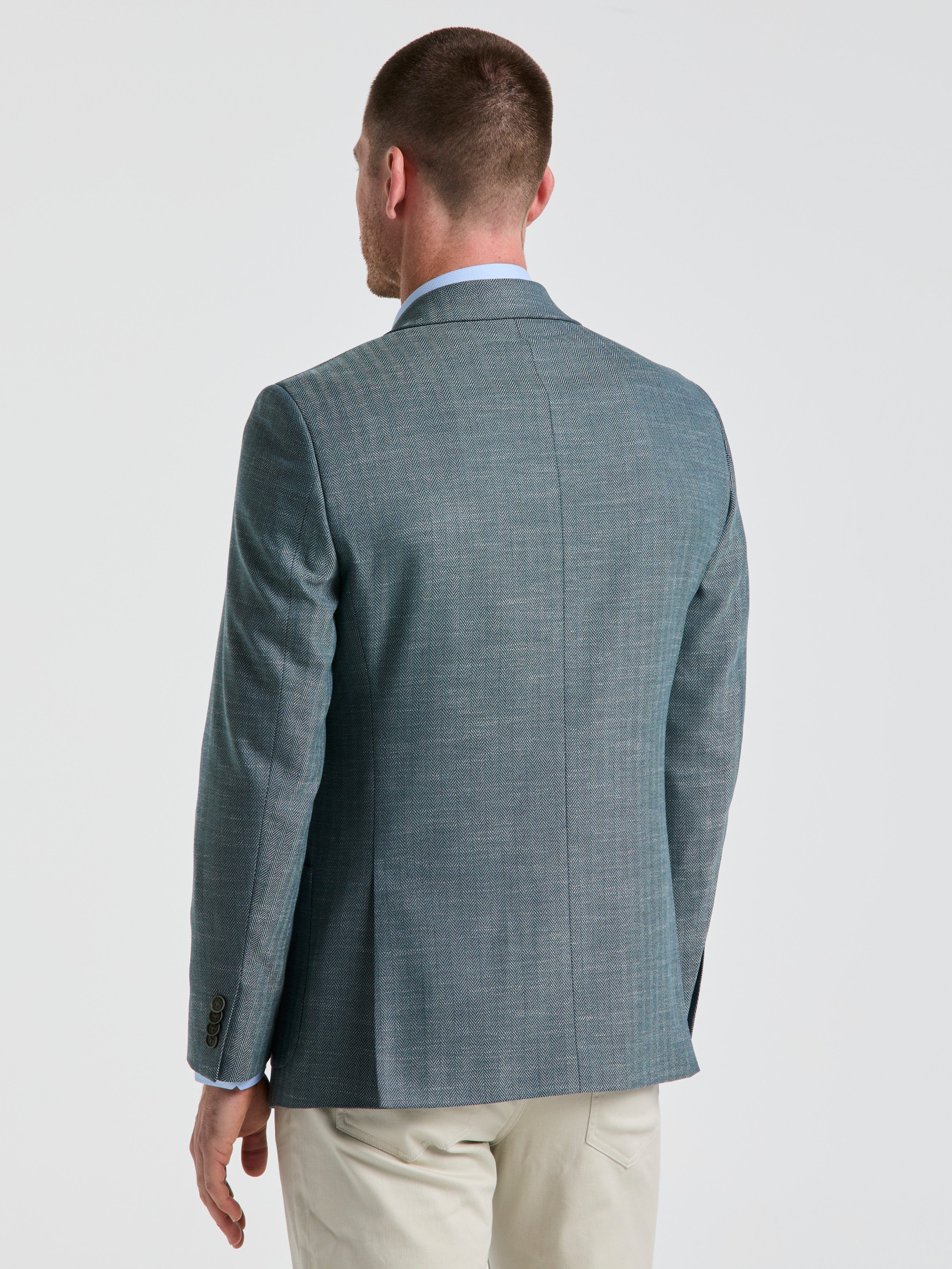 Herringbone Pattern Sportcoat - Image 3