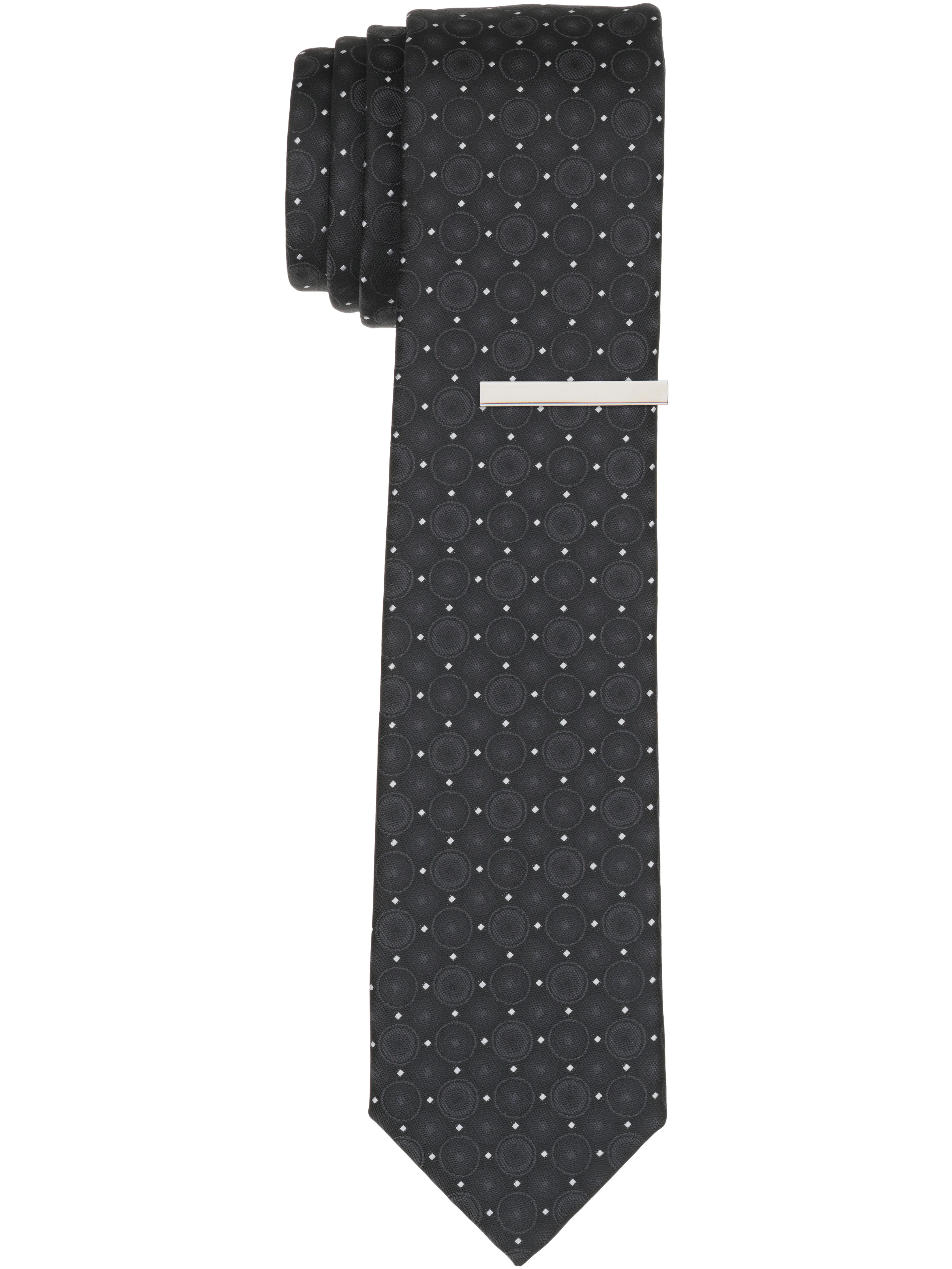 Hickman Dot Slim Fit Tie - Image 2