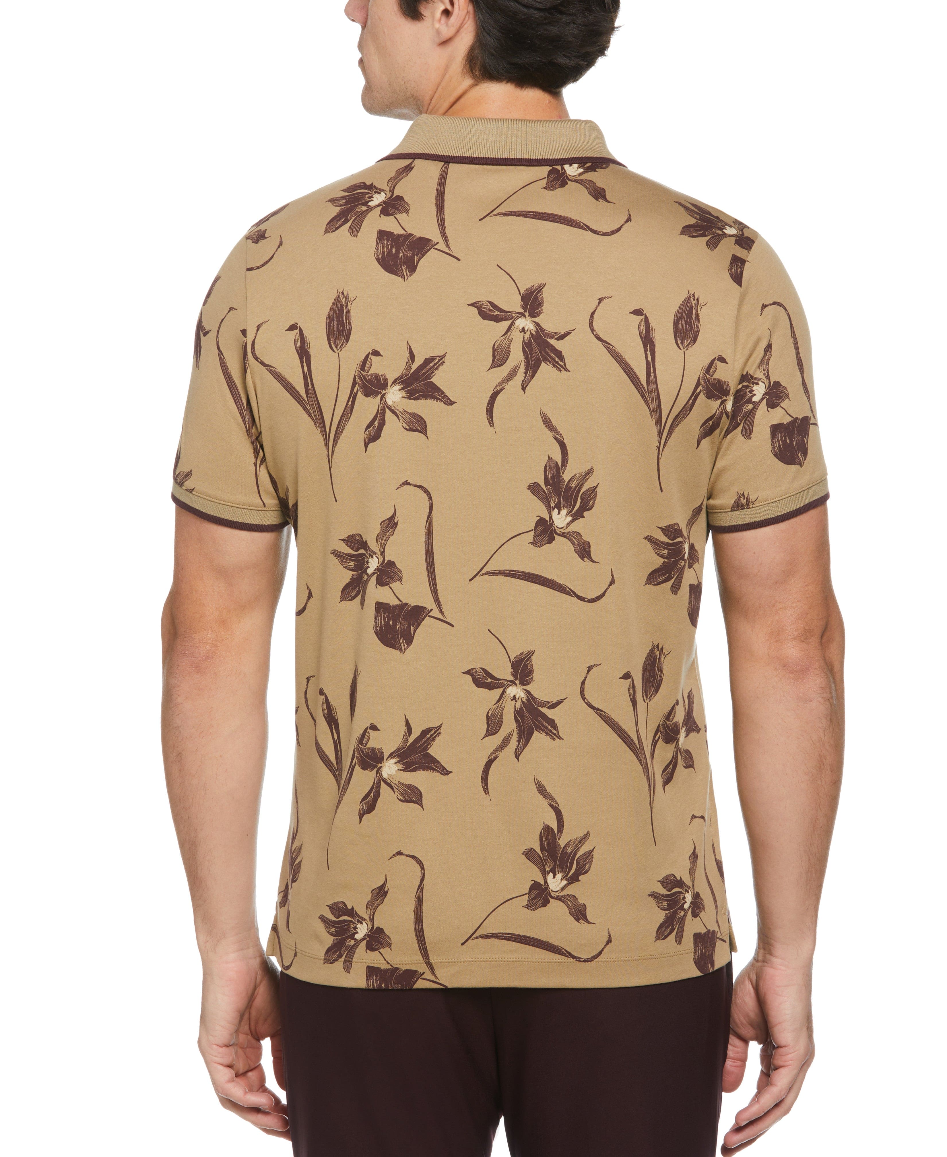 Interlock Flower Print Polo - Image 2