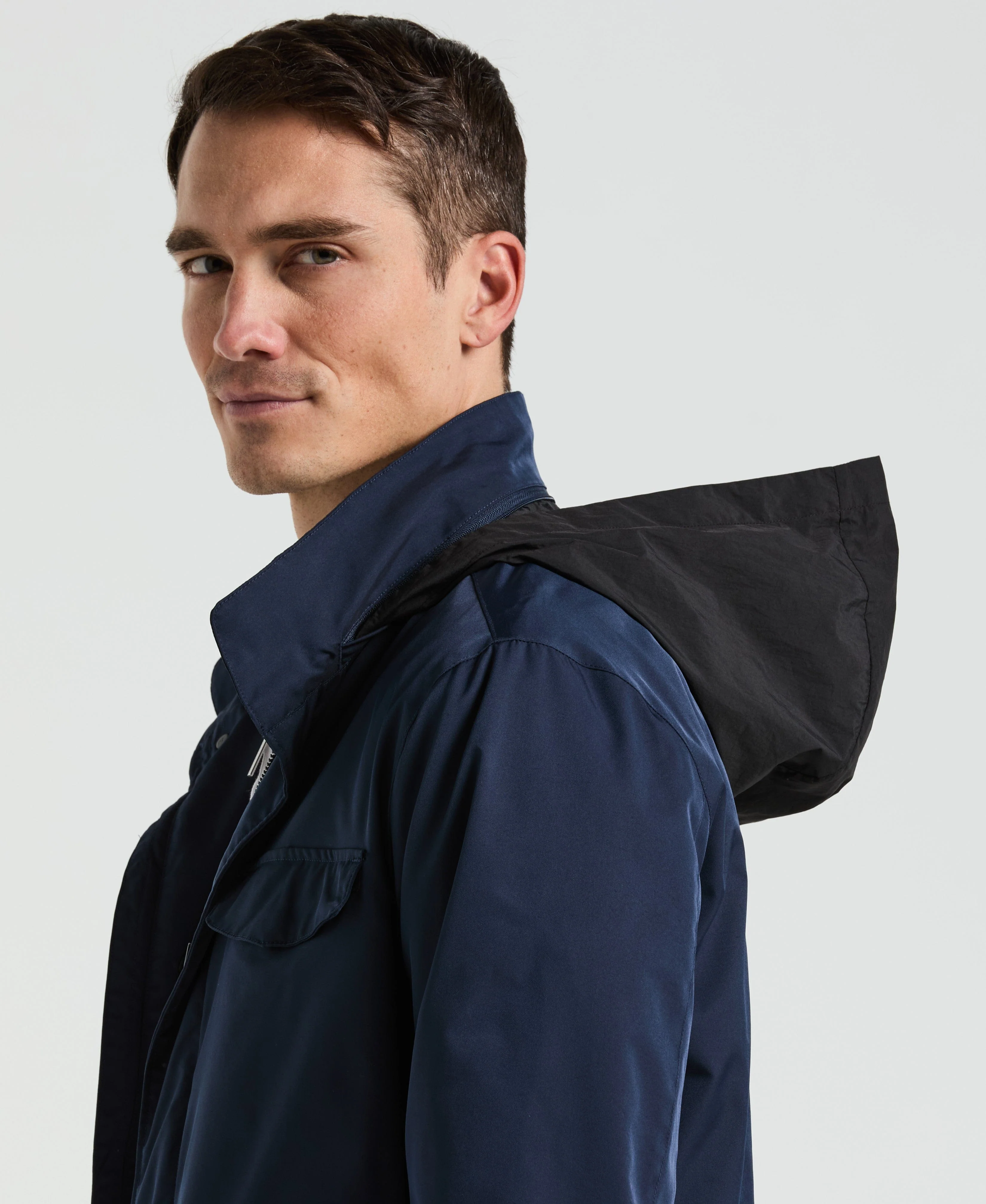 Iridescent Twill 6-Pocket Jacket - Image 3