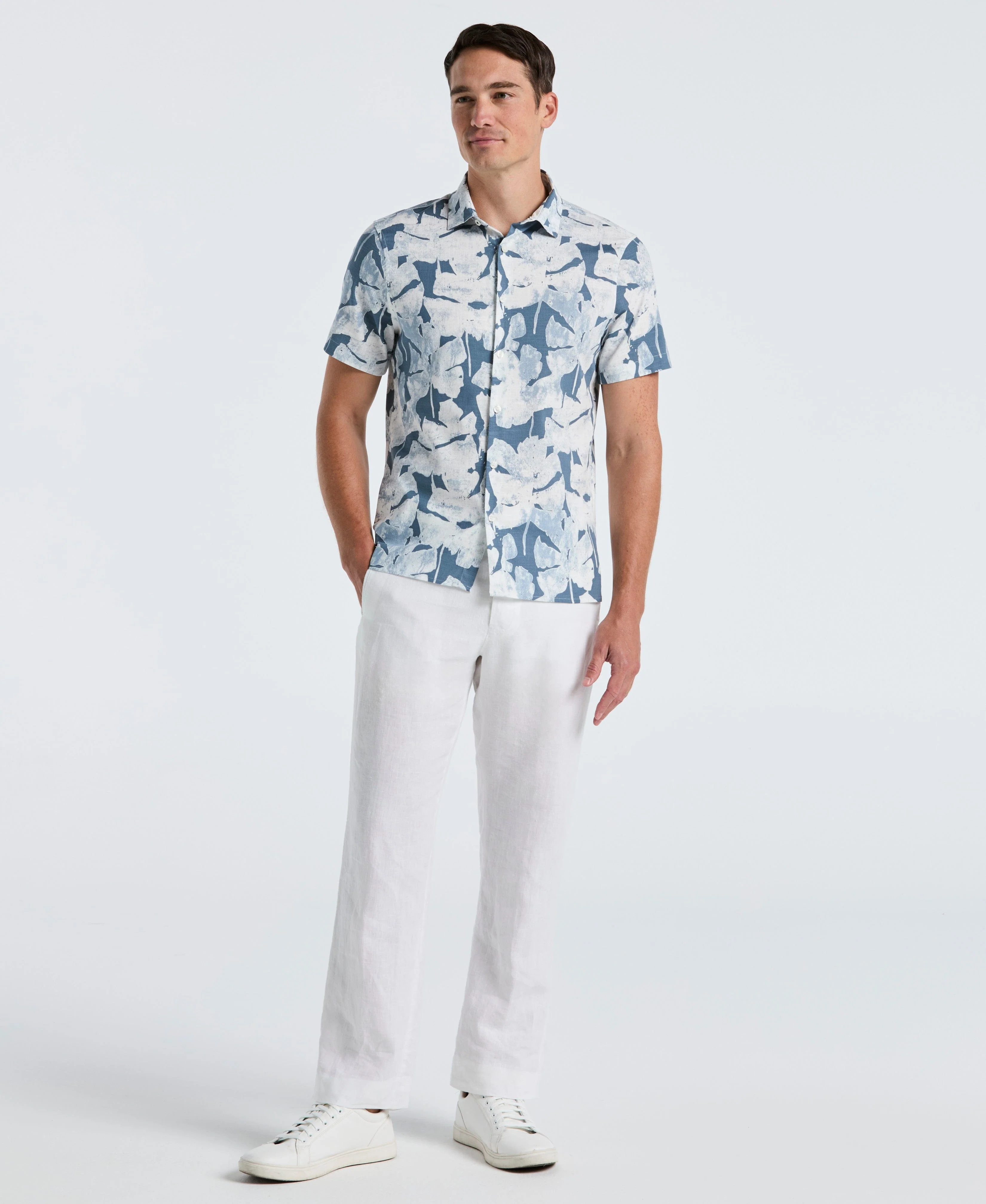 Leaf Print Shirt - Image 4