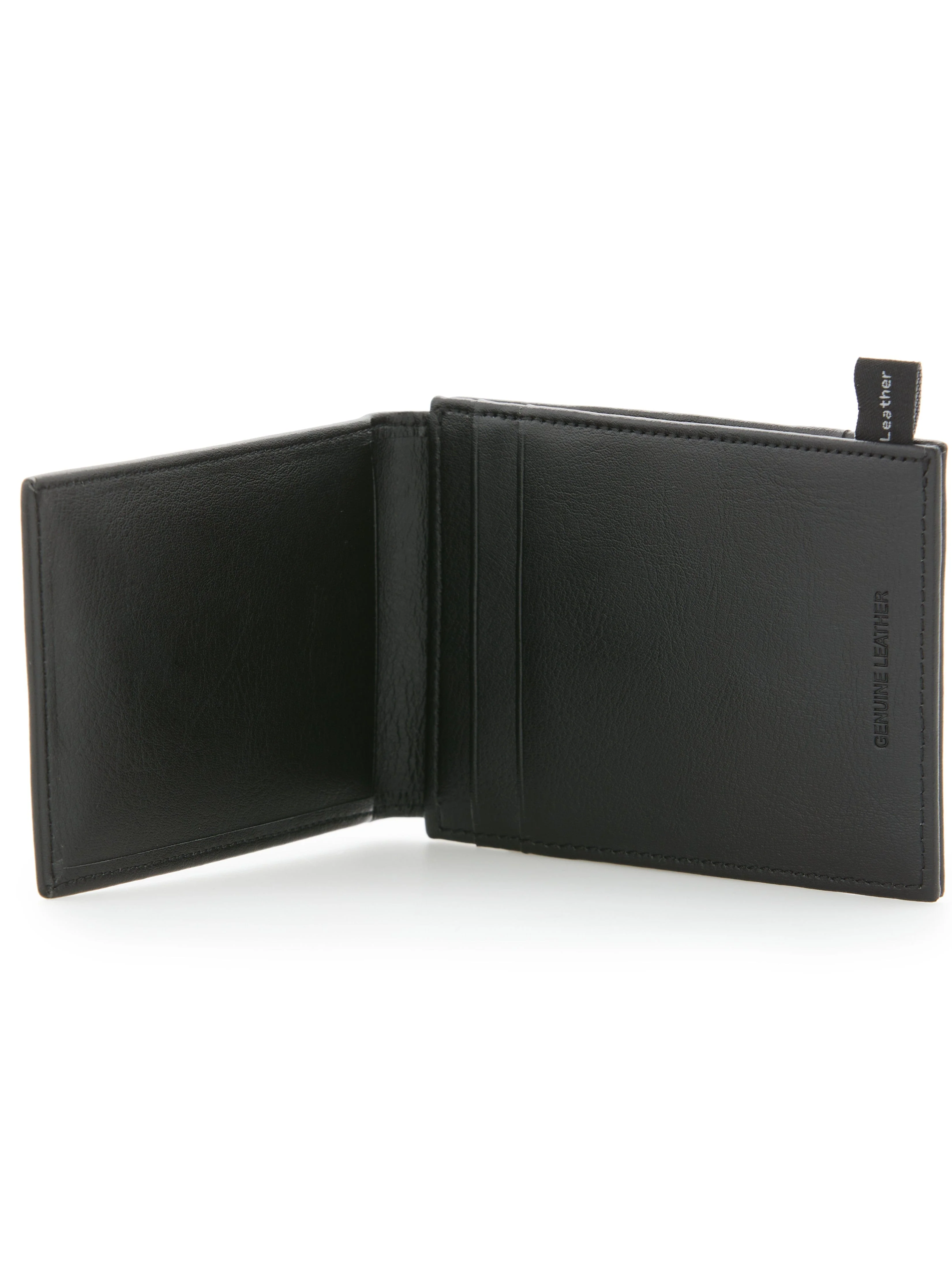 Leather Magnetic Card Case Wallet - Image 2
