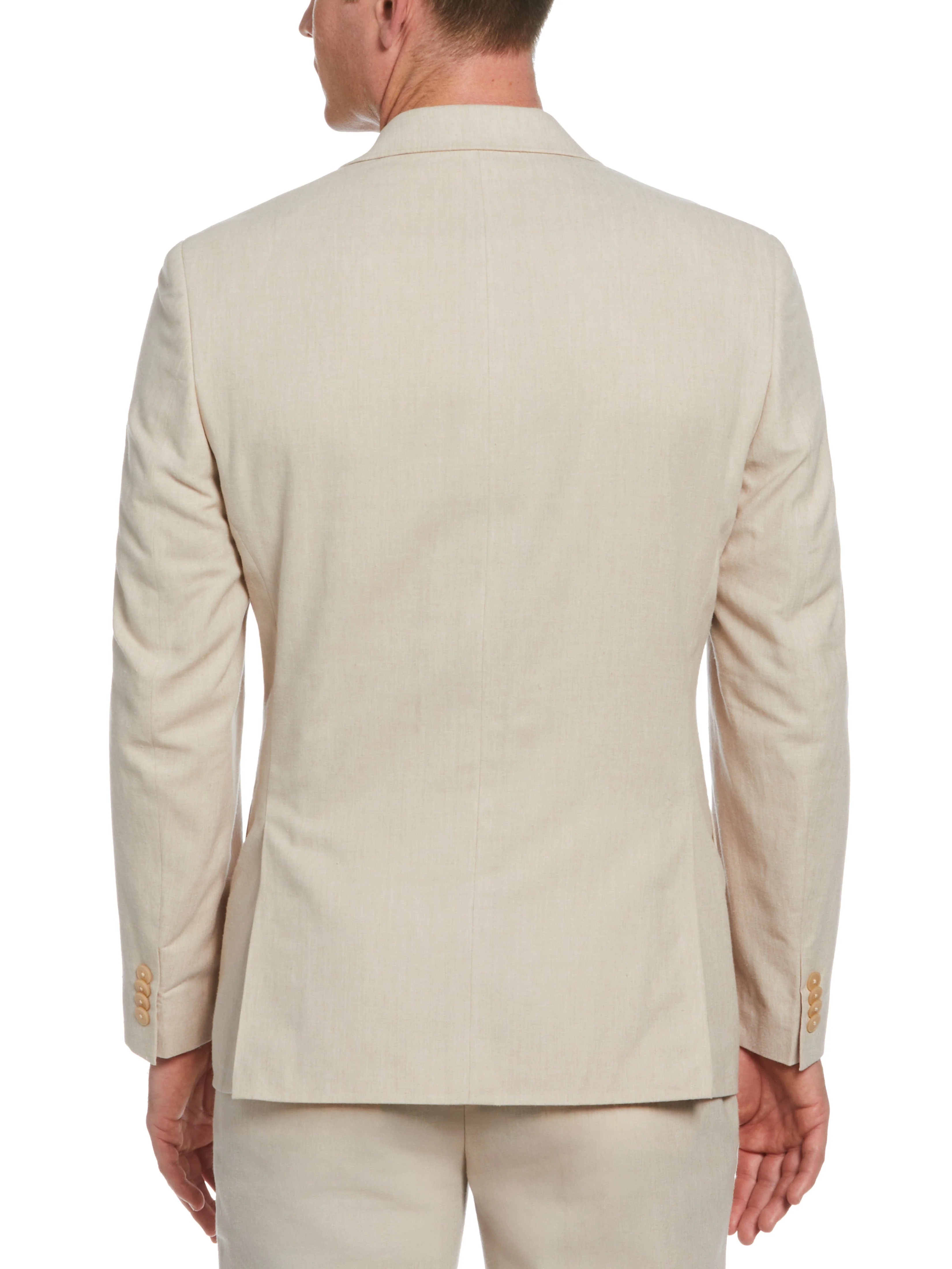 Linen Blend Suit Jacket - Image 2