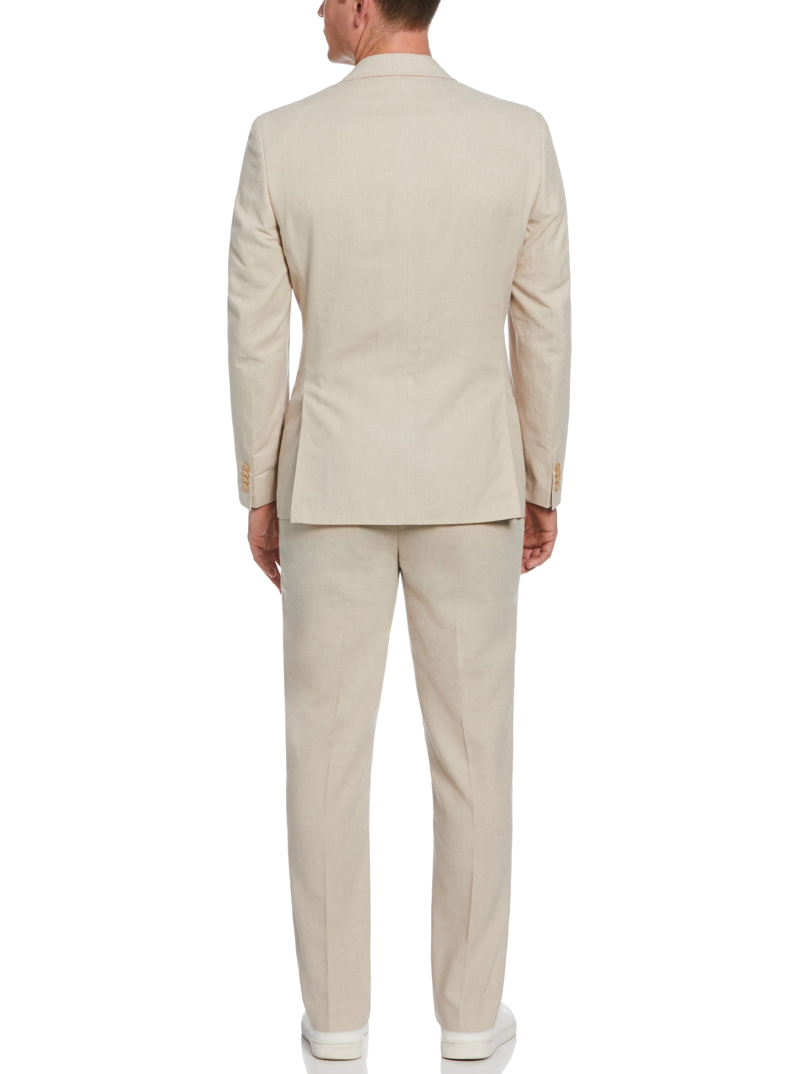 Linen Blend Suit Jacket - Image 6