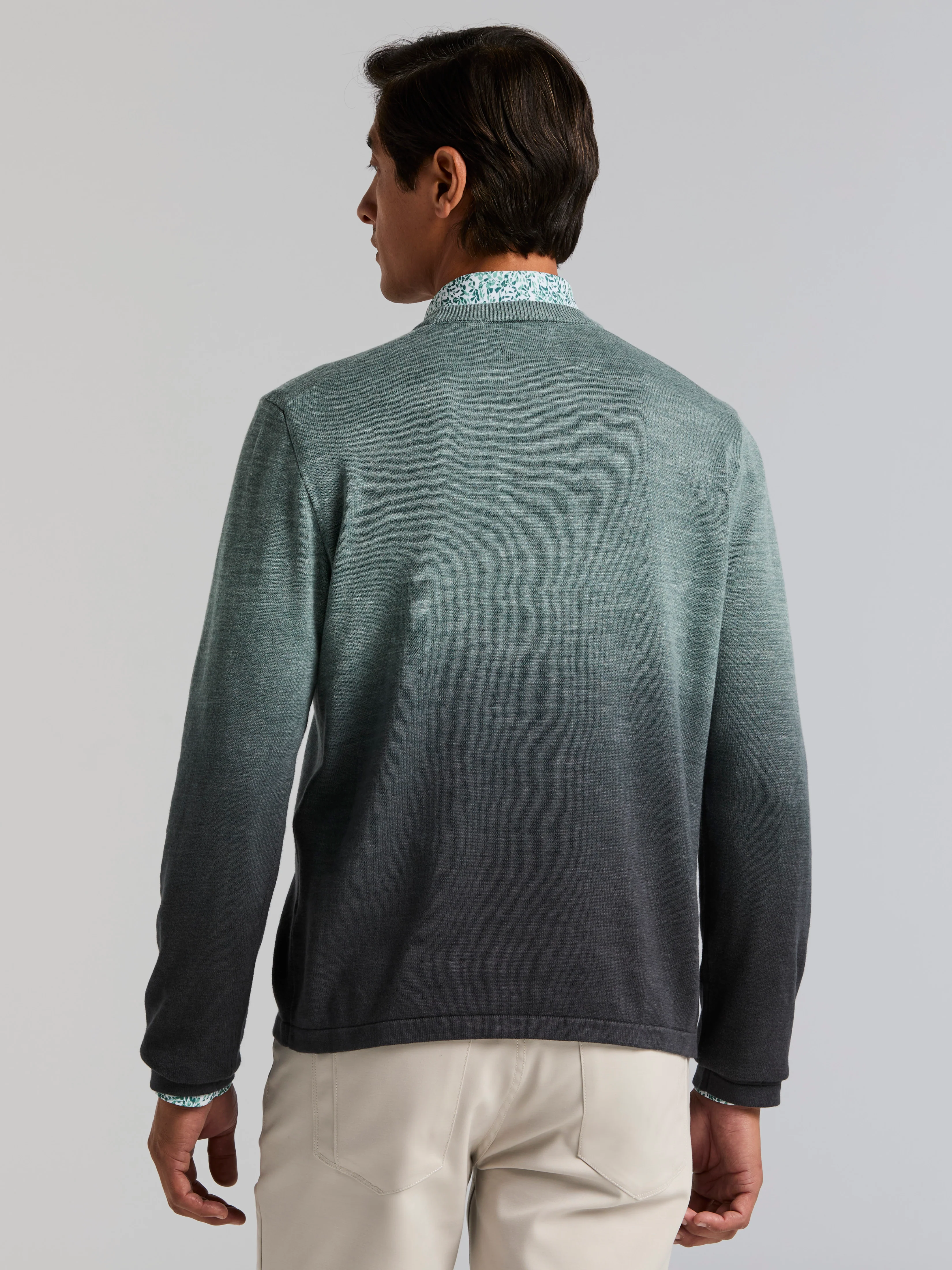 Space Dye Crew Neck Sweater - Image 4