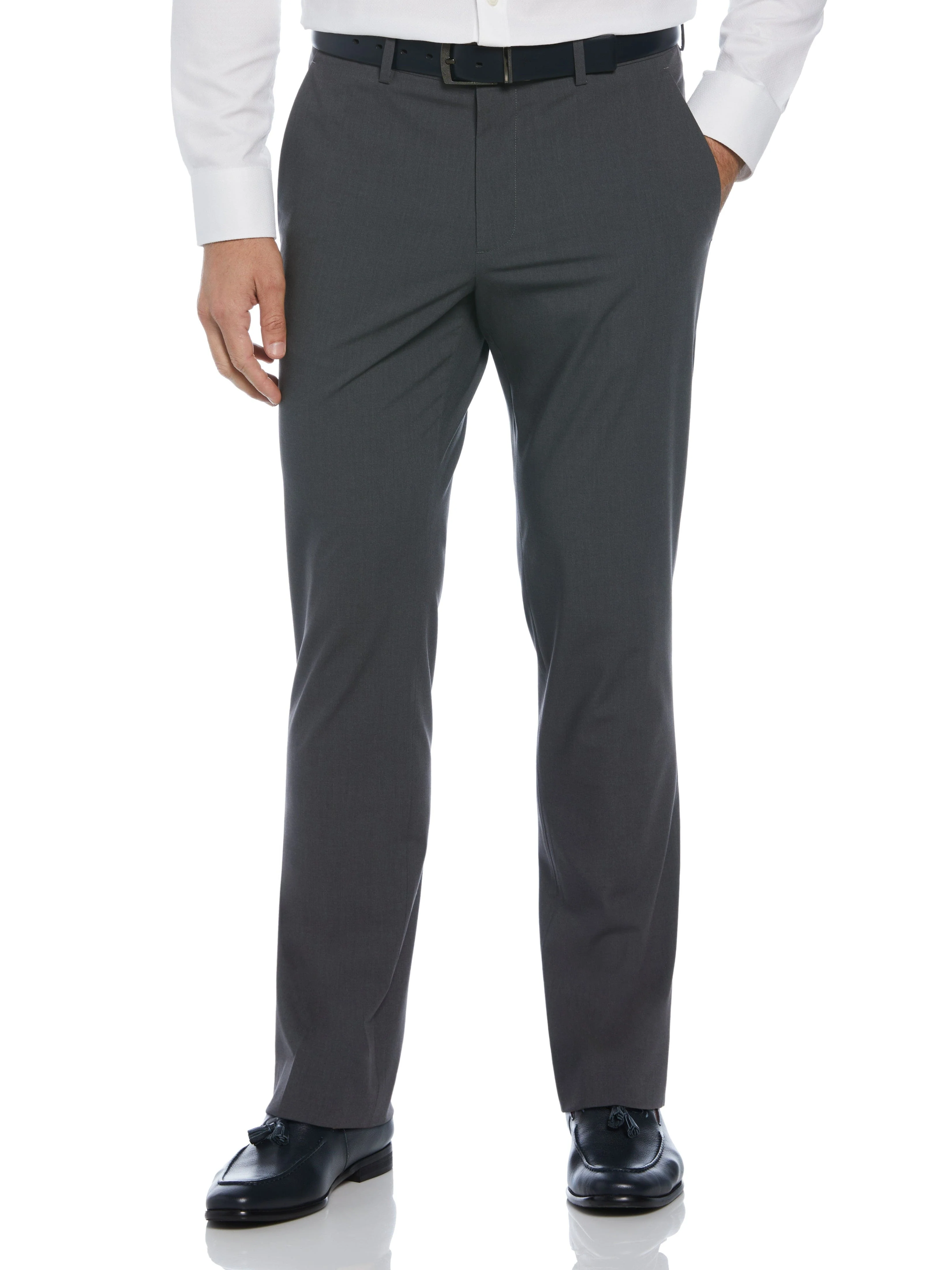 Slim Fit Textured Luxe Suit Pant - Image 4