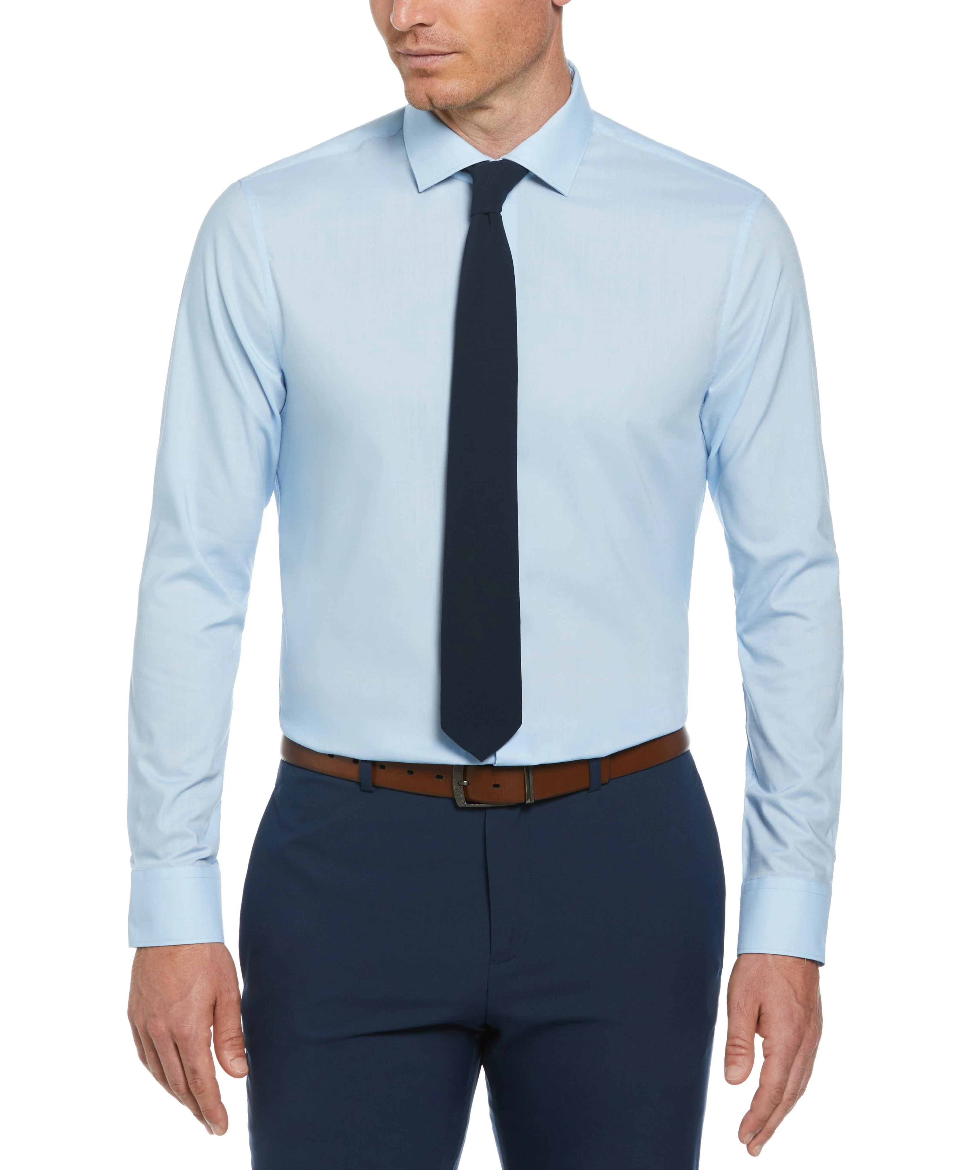 Slim Fit Luxe Button-Down TENCELâ„¢ Twill Dress Shirt