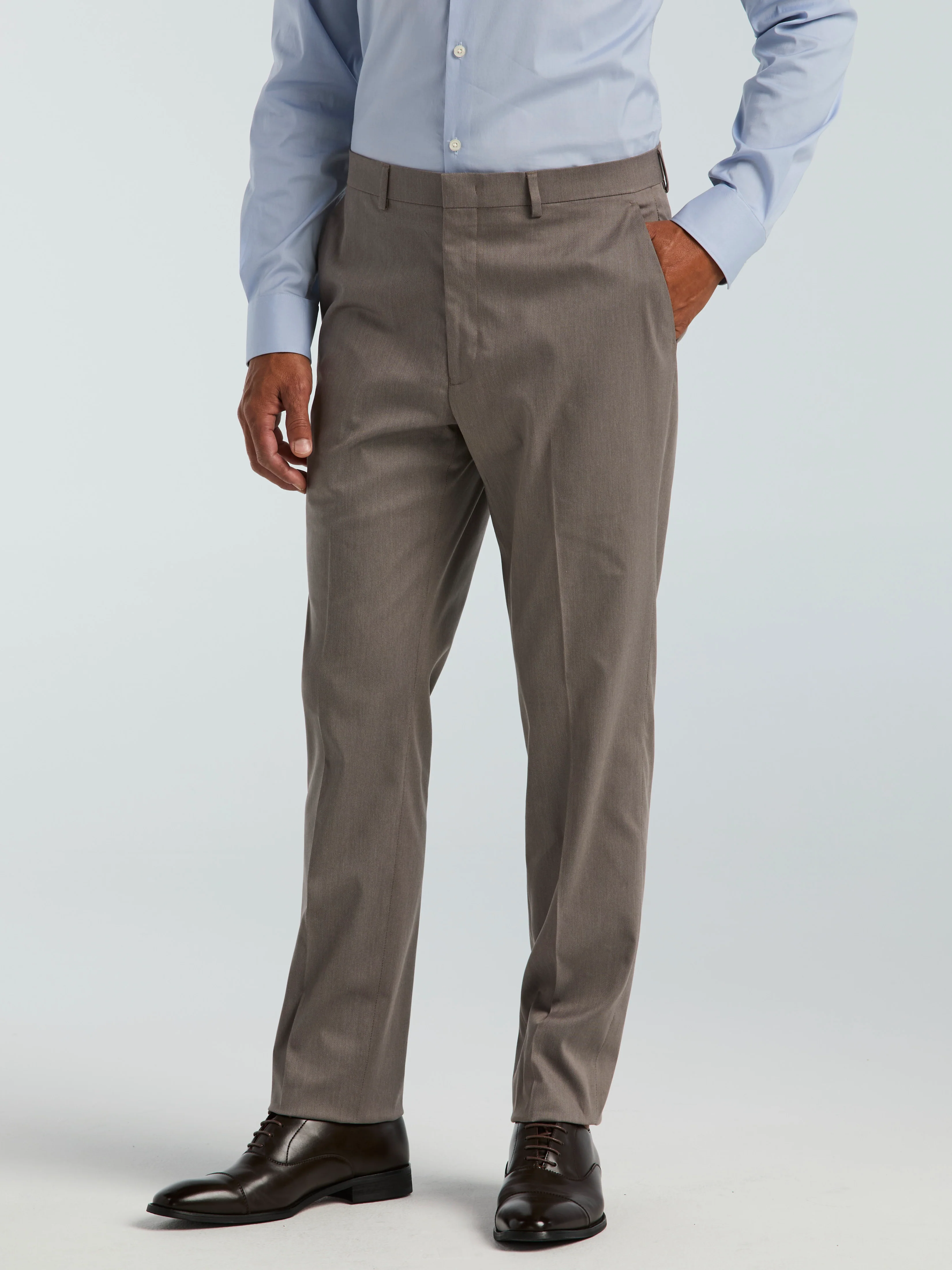 Slim Fit Textured Suit Pant