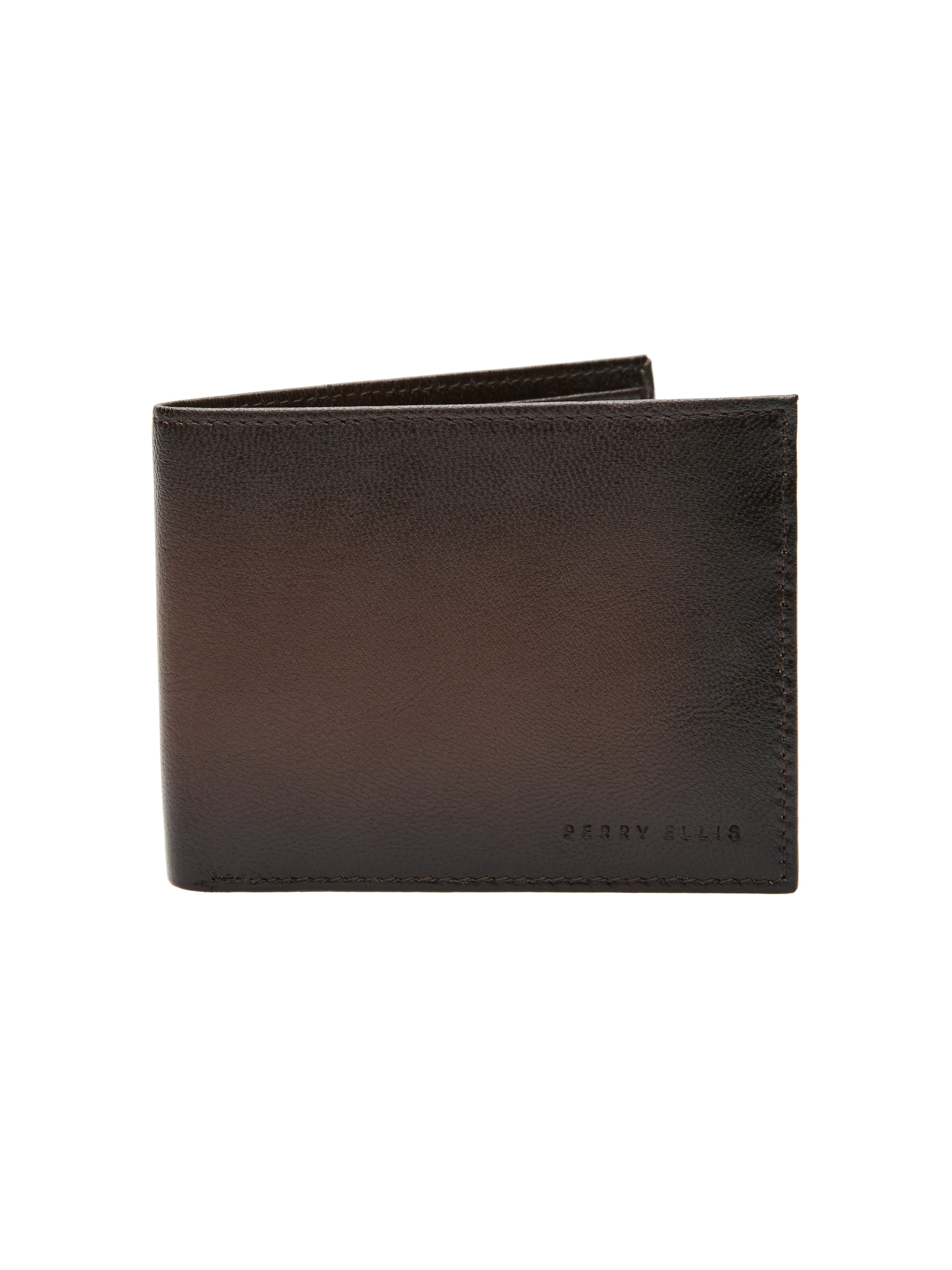 Michigan Slim Brown Bifold Wallet