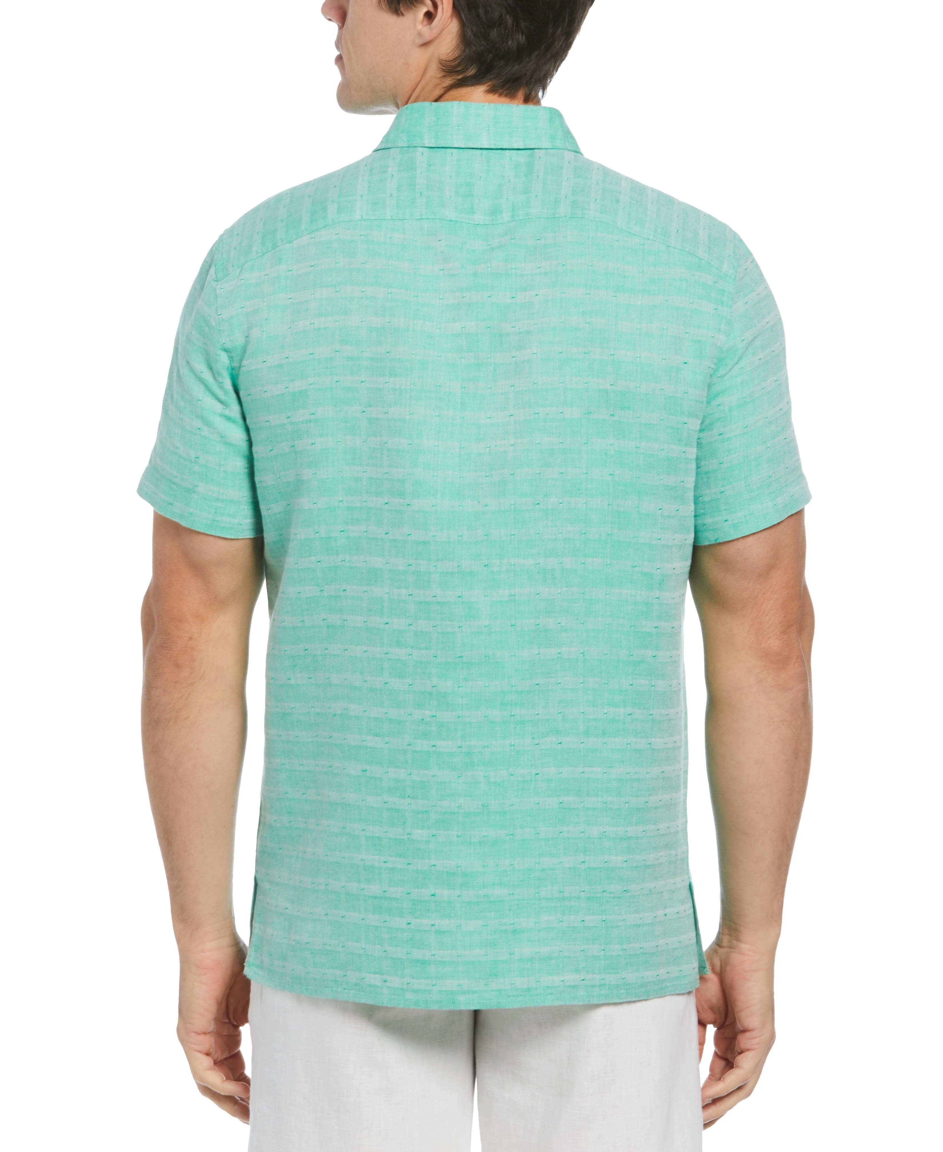 Linen Blend Textured Shirt - Image 2