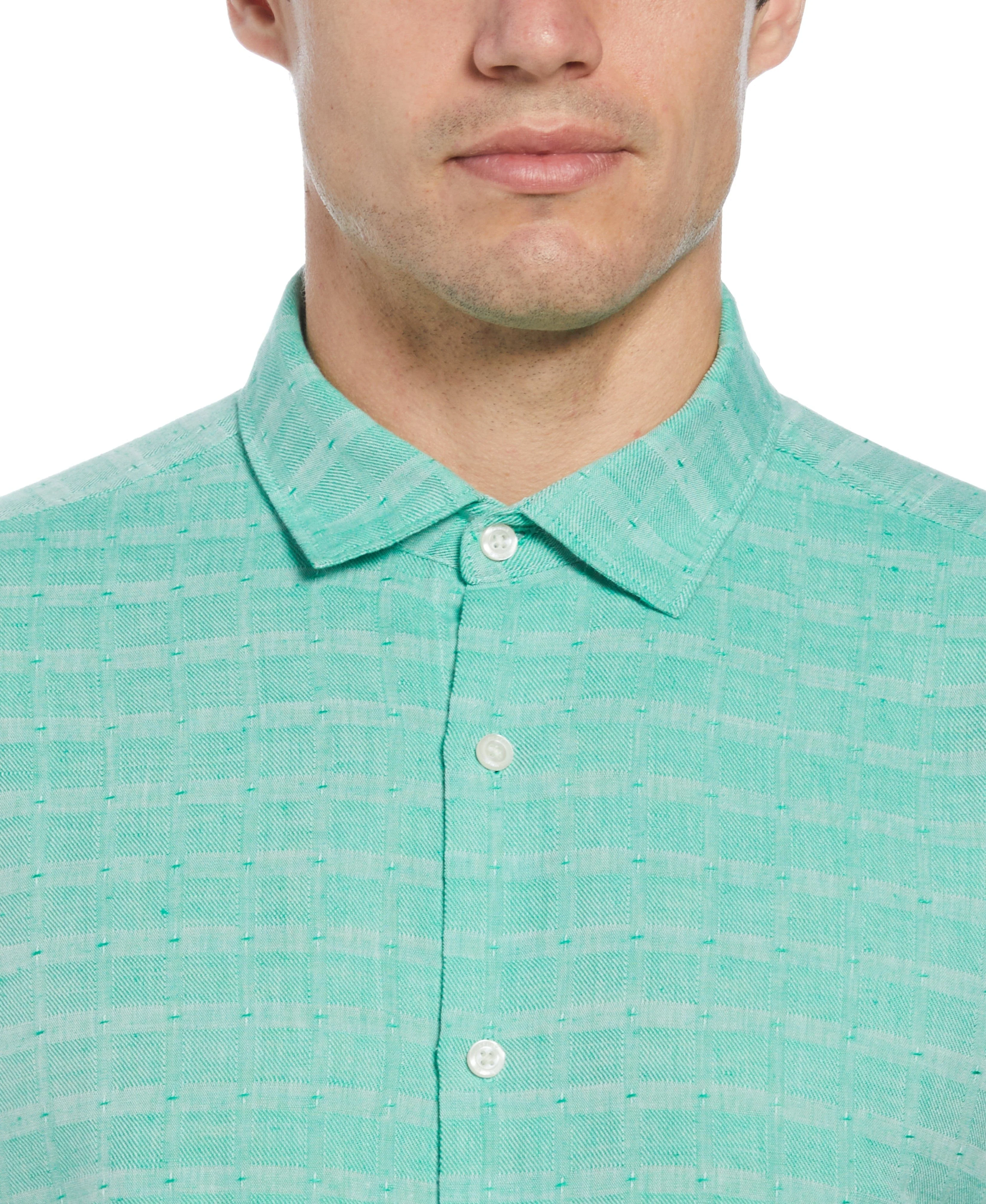 Linen Blend Textured Shirt - Image 3