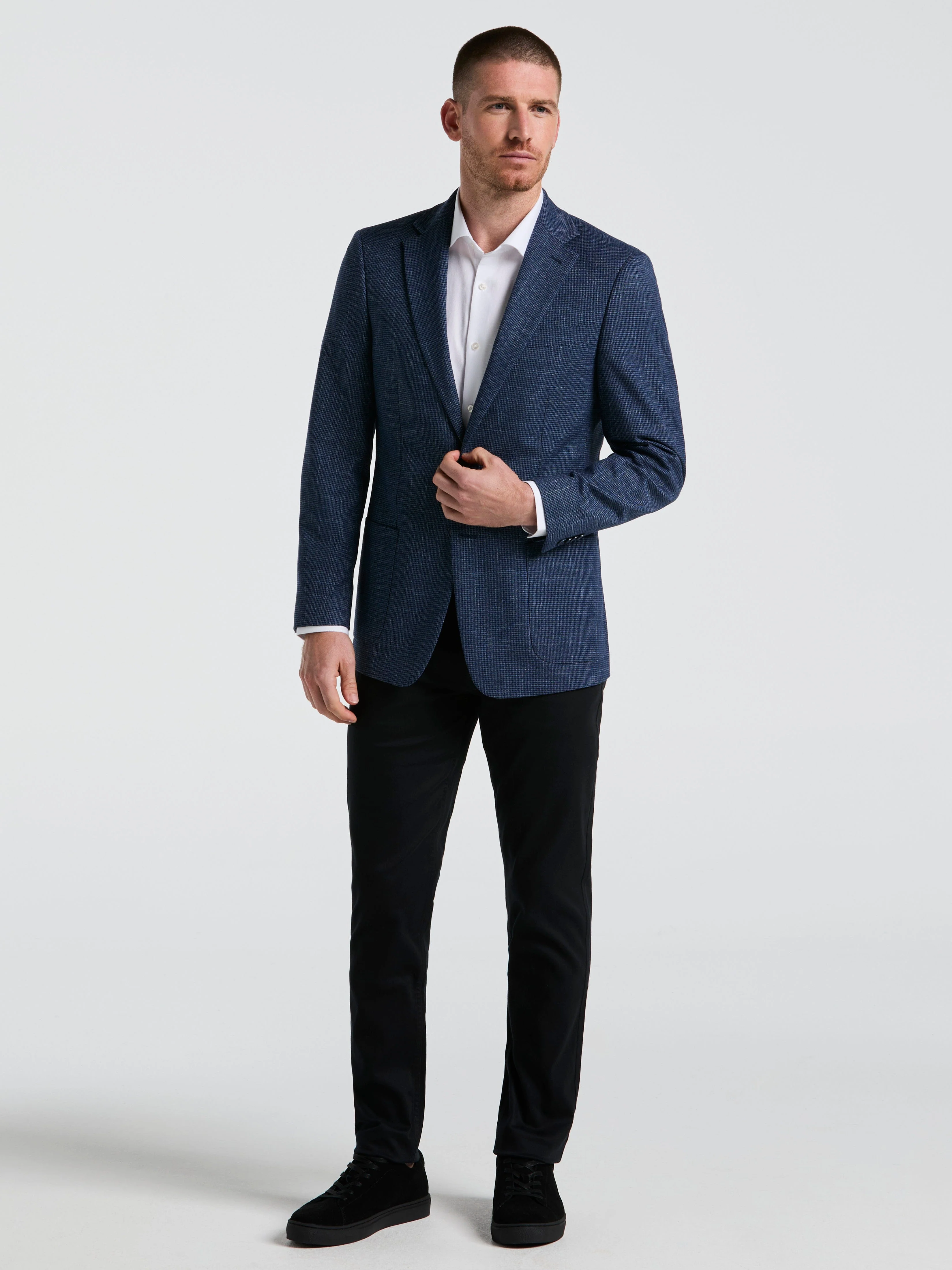 Mini Houndstooth Pattern Sportcoat - Image 3