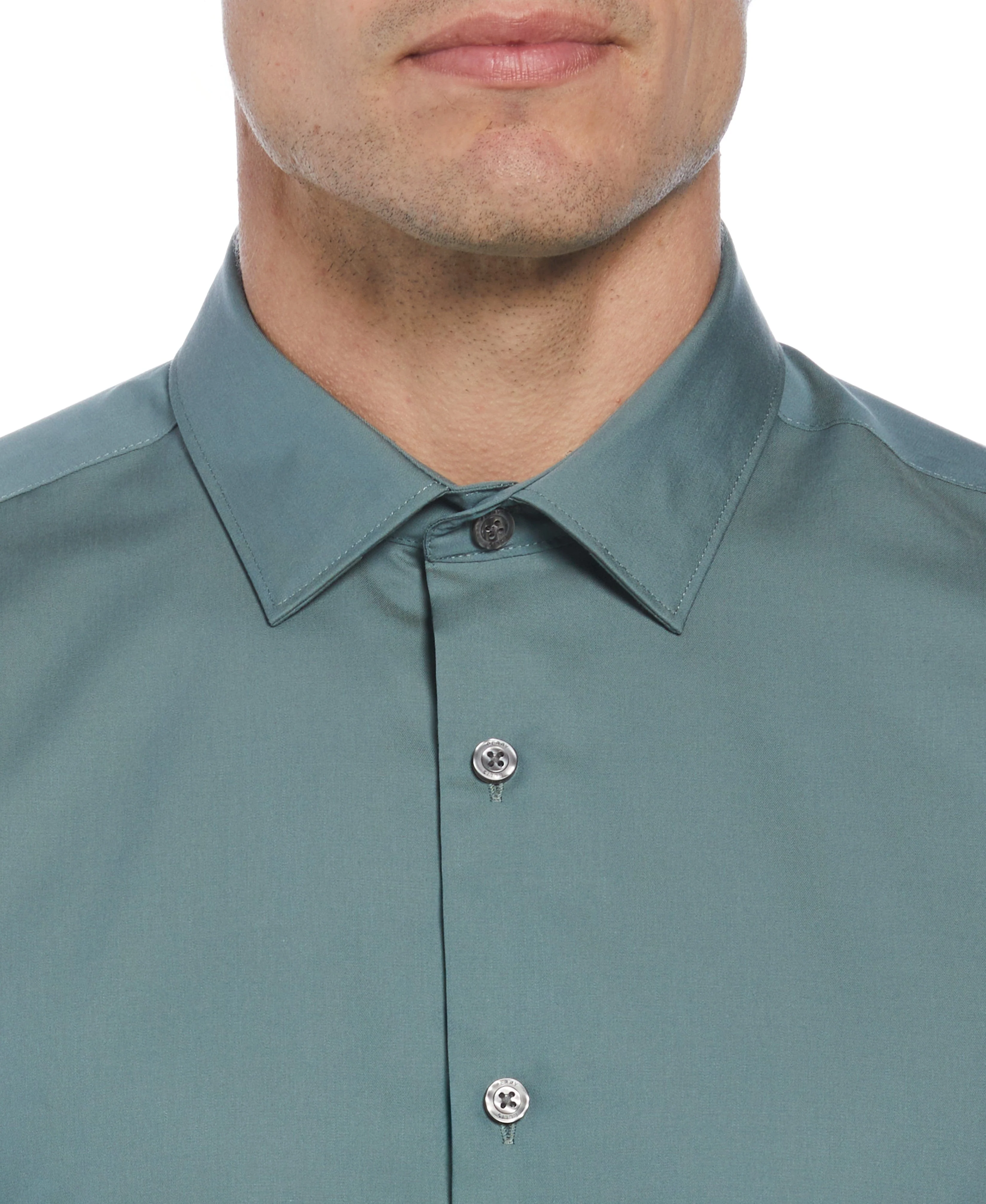 Non-Iron Twill Solid Shirt - Image 3