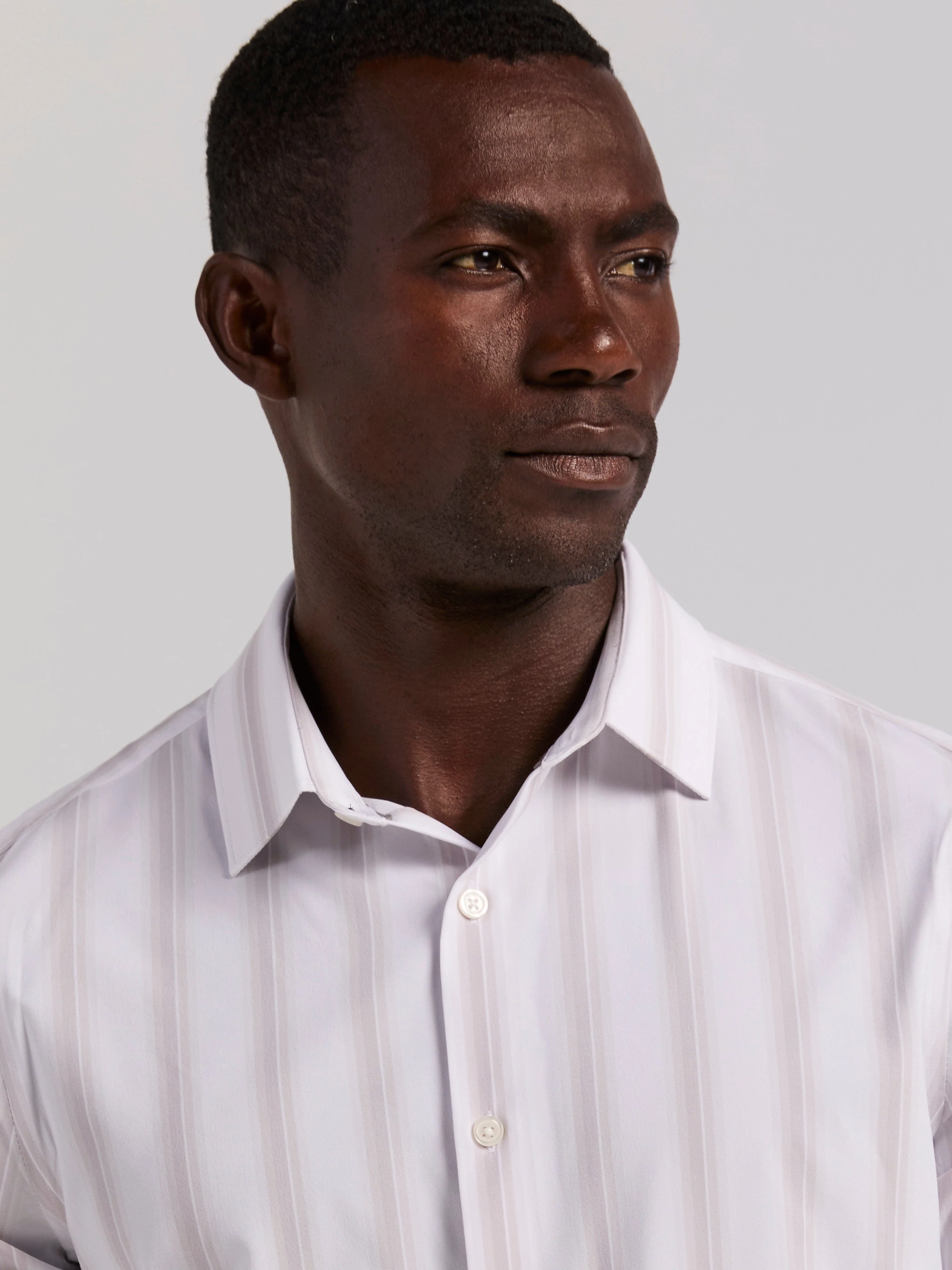 Ombre Stripe Slim Fit Shirt - Image 2