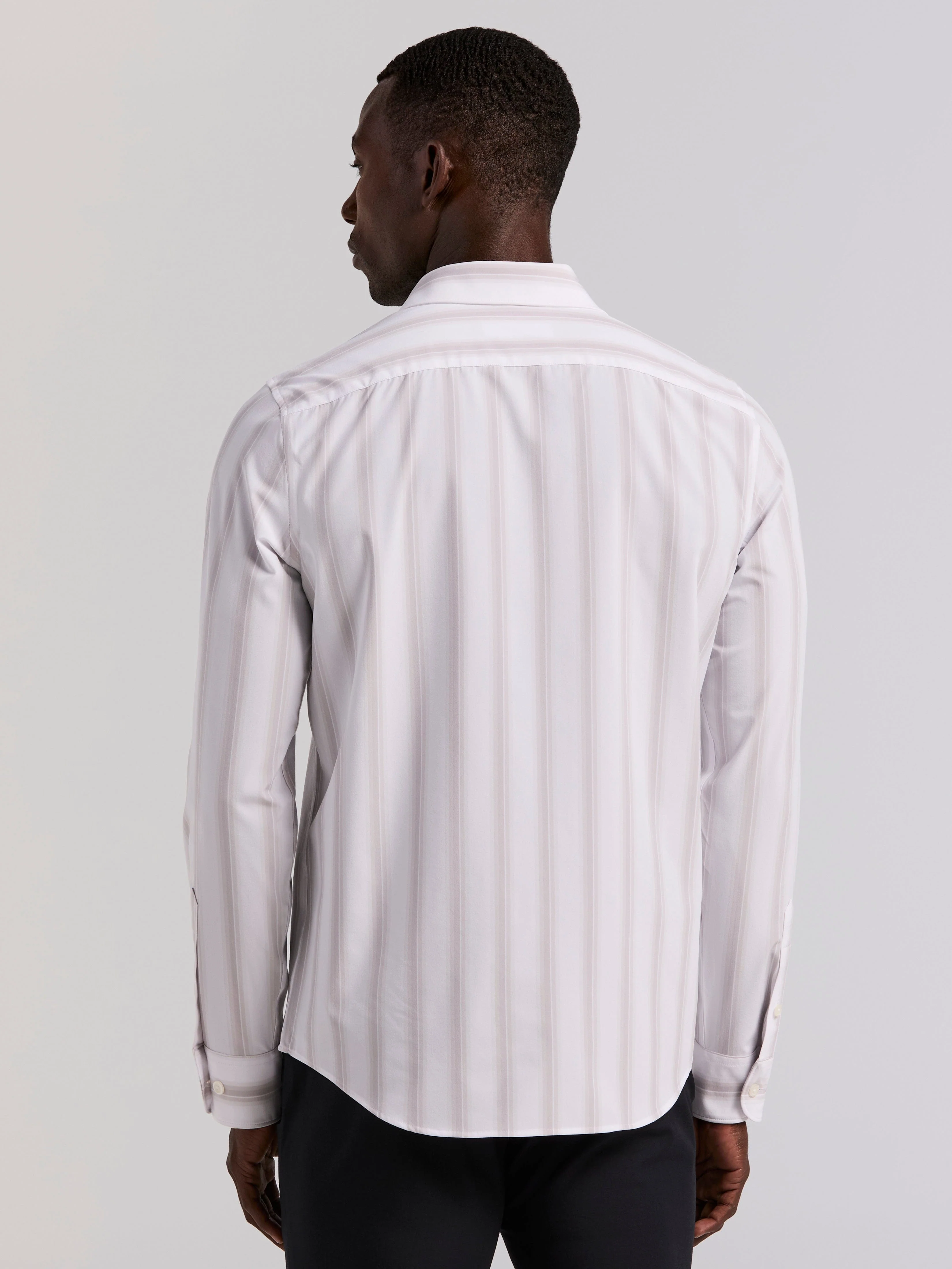Ombre Stripe Slim Fit Shirt - Image 4