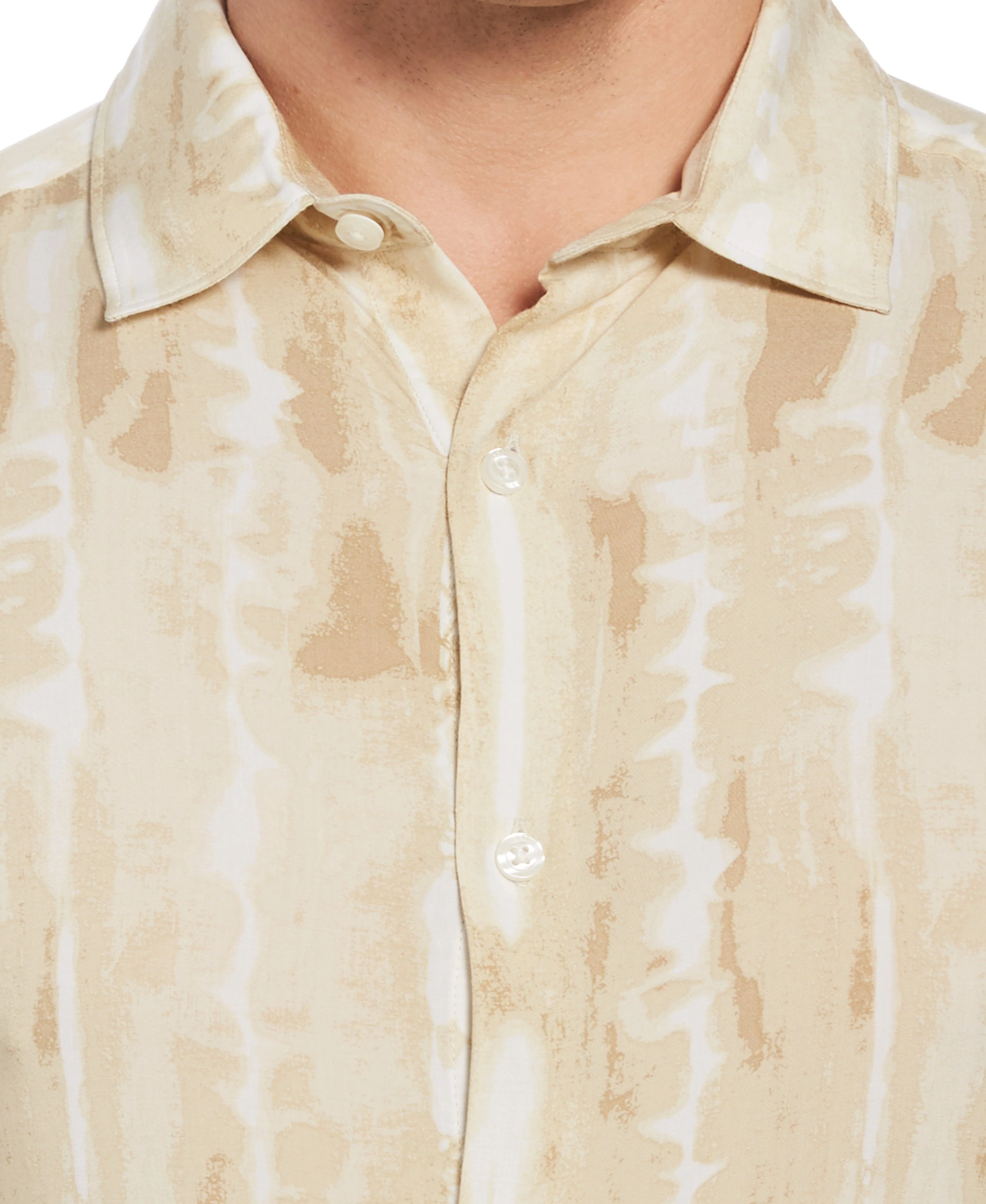 Paint Stripe Soft Long Sleeve Button-Down Shirt - Image 3