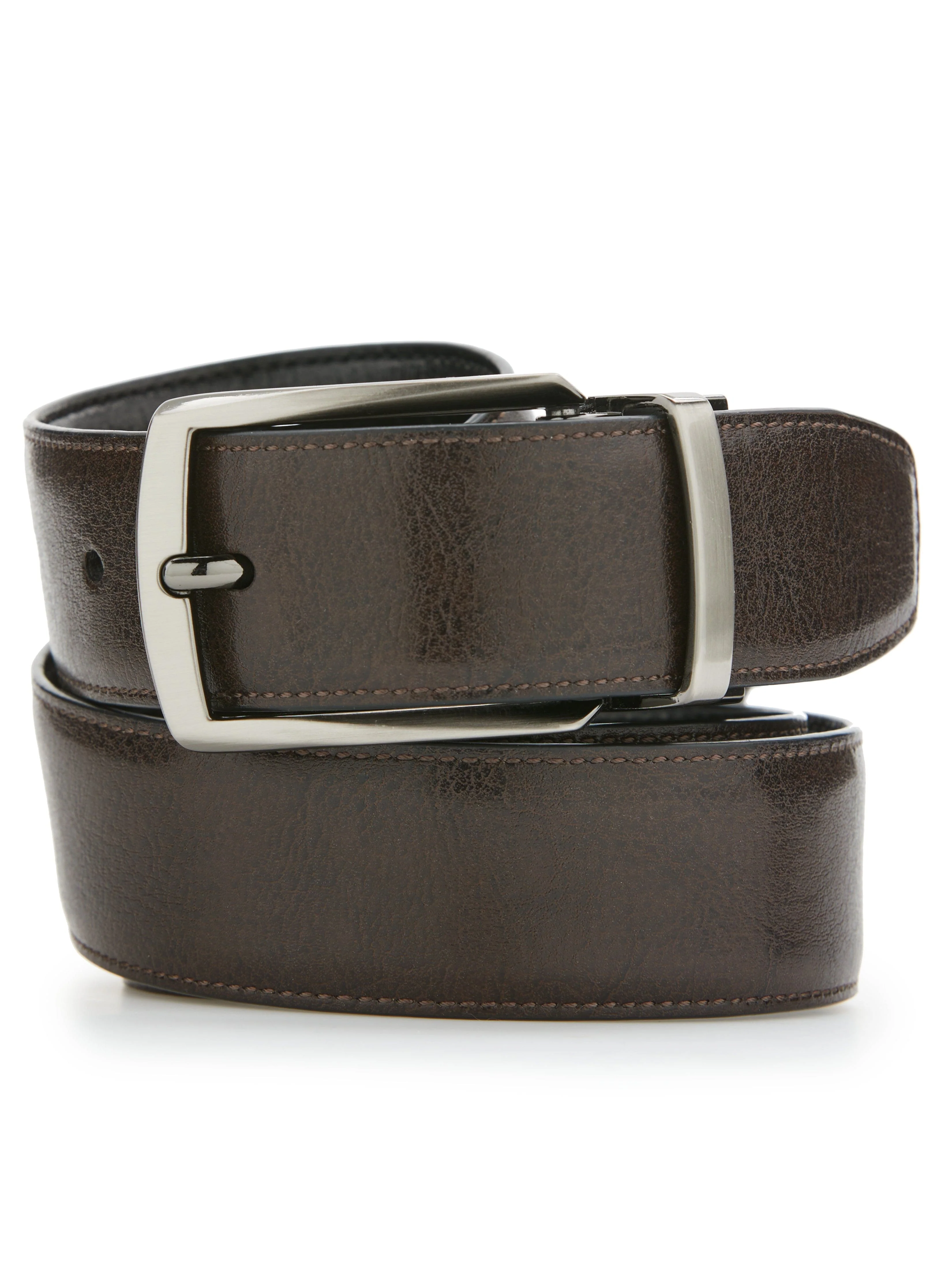 Park Slope Black Leather Belt - Image 3
