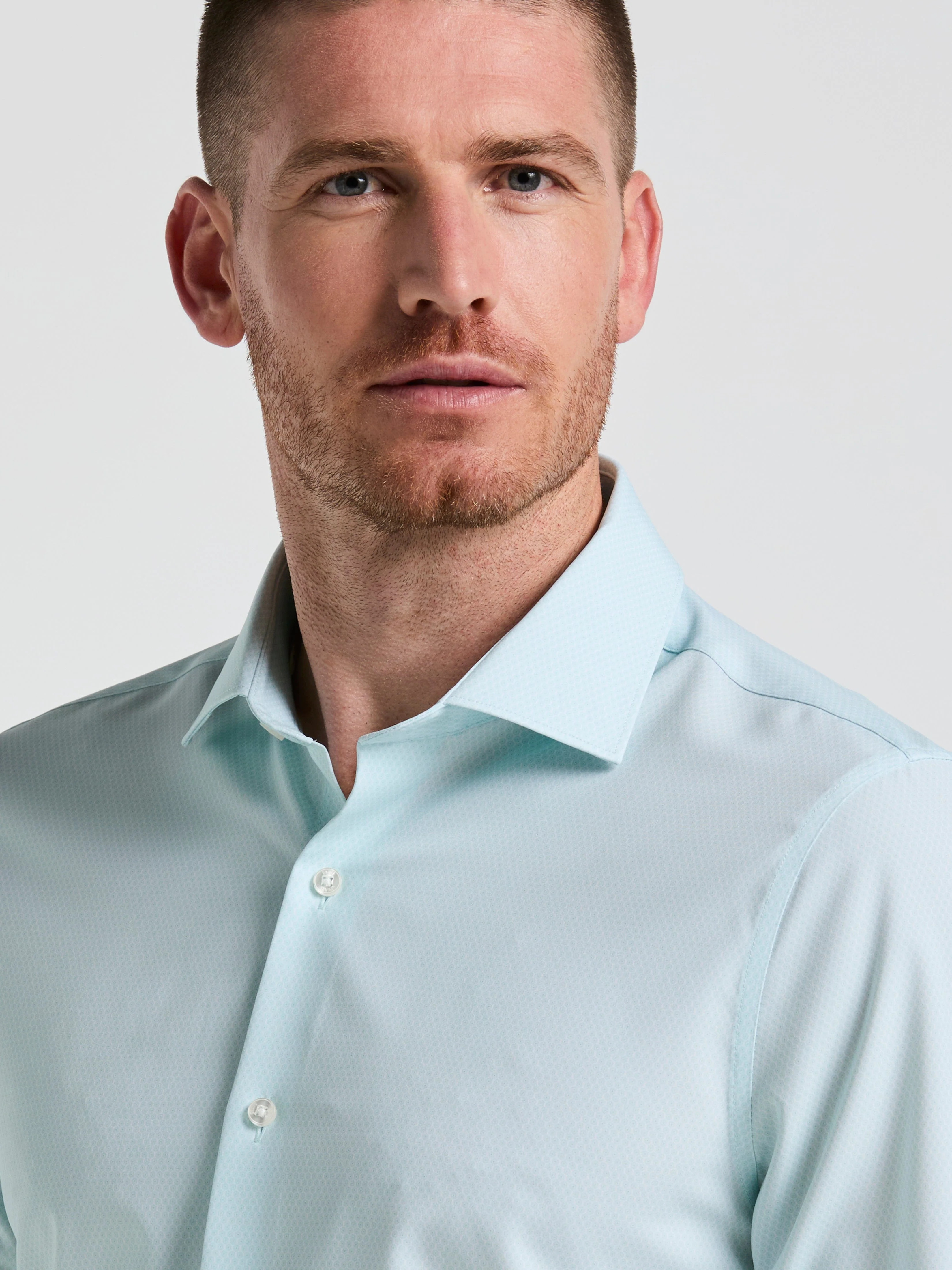 Performance Tech Geo Print Dress Shirt - Image 2