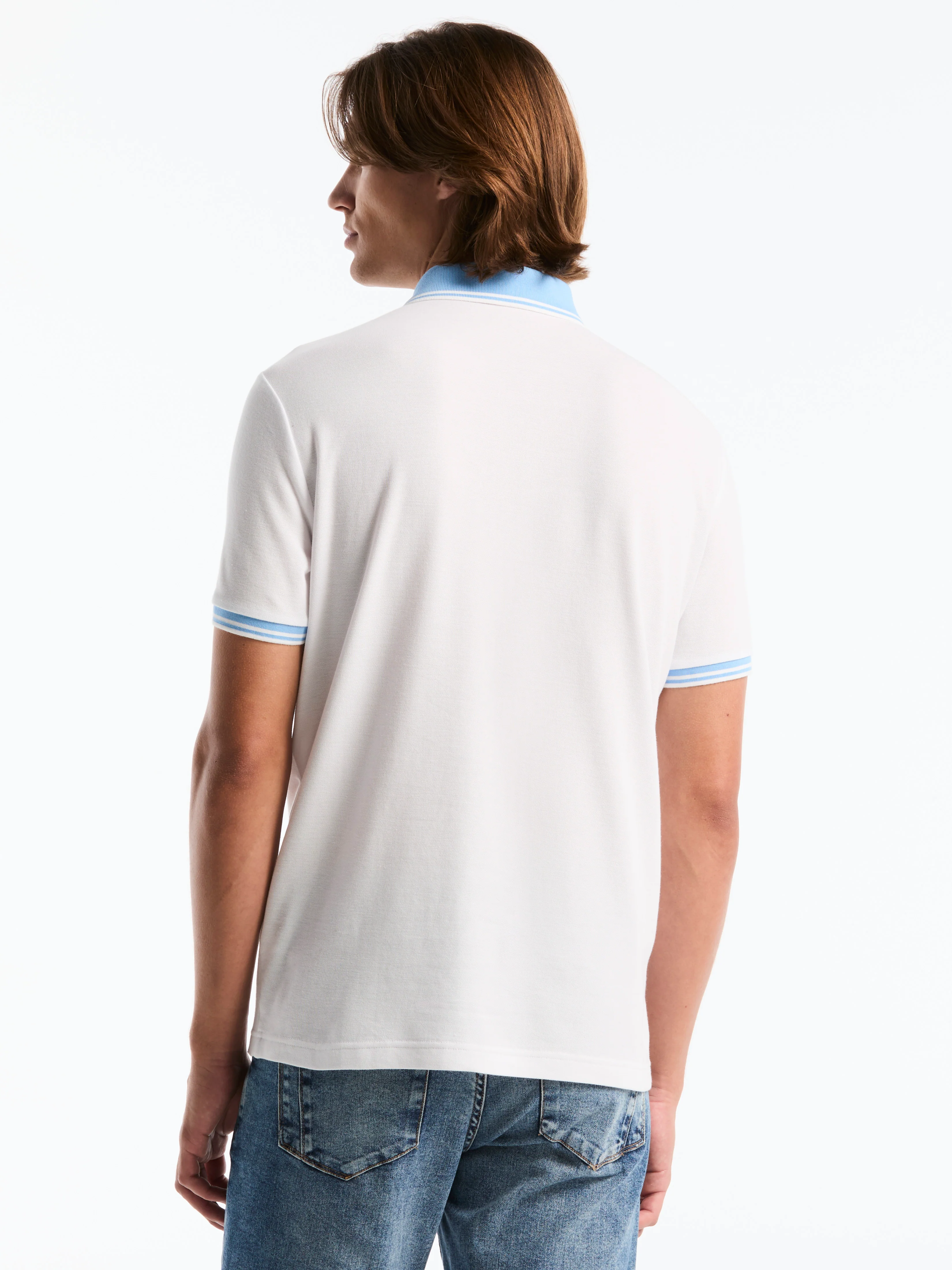 Cotton Pique Polo Shirt Argentina Edition - Image 4