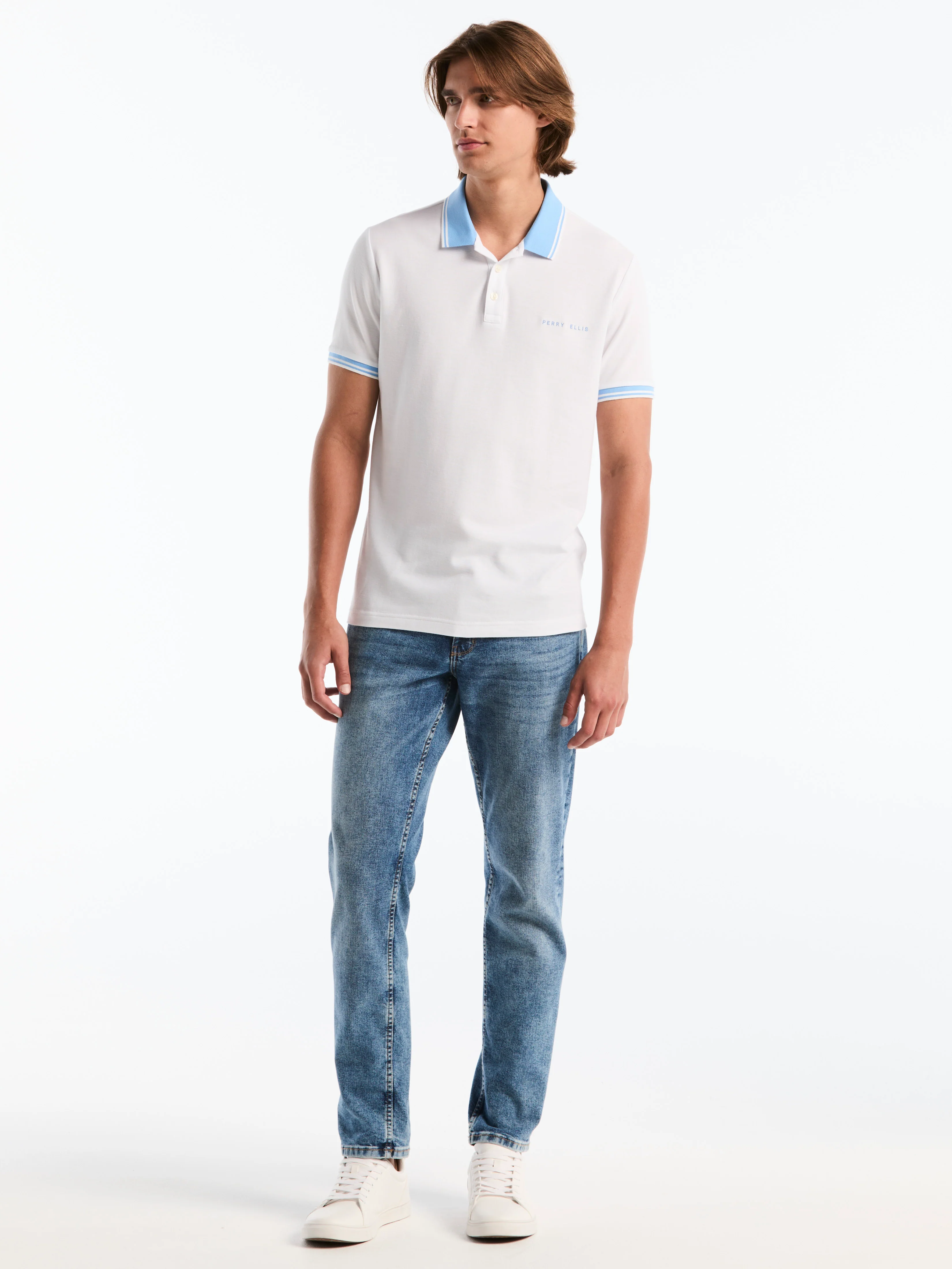 Cotton Pique Polo Shirt Argentina Edition - Image 5