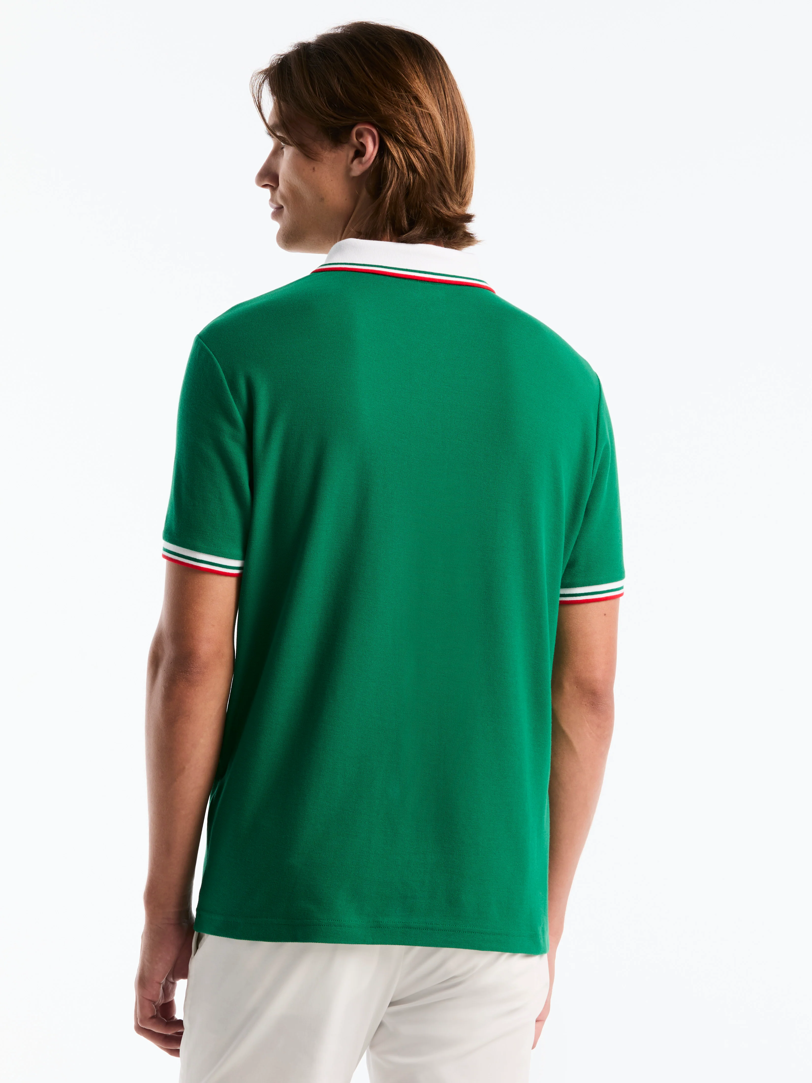 Cotton Pique Polo Shirt Mexico Edition - Image 4