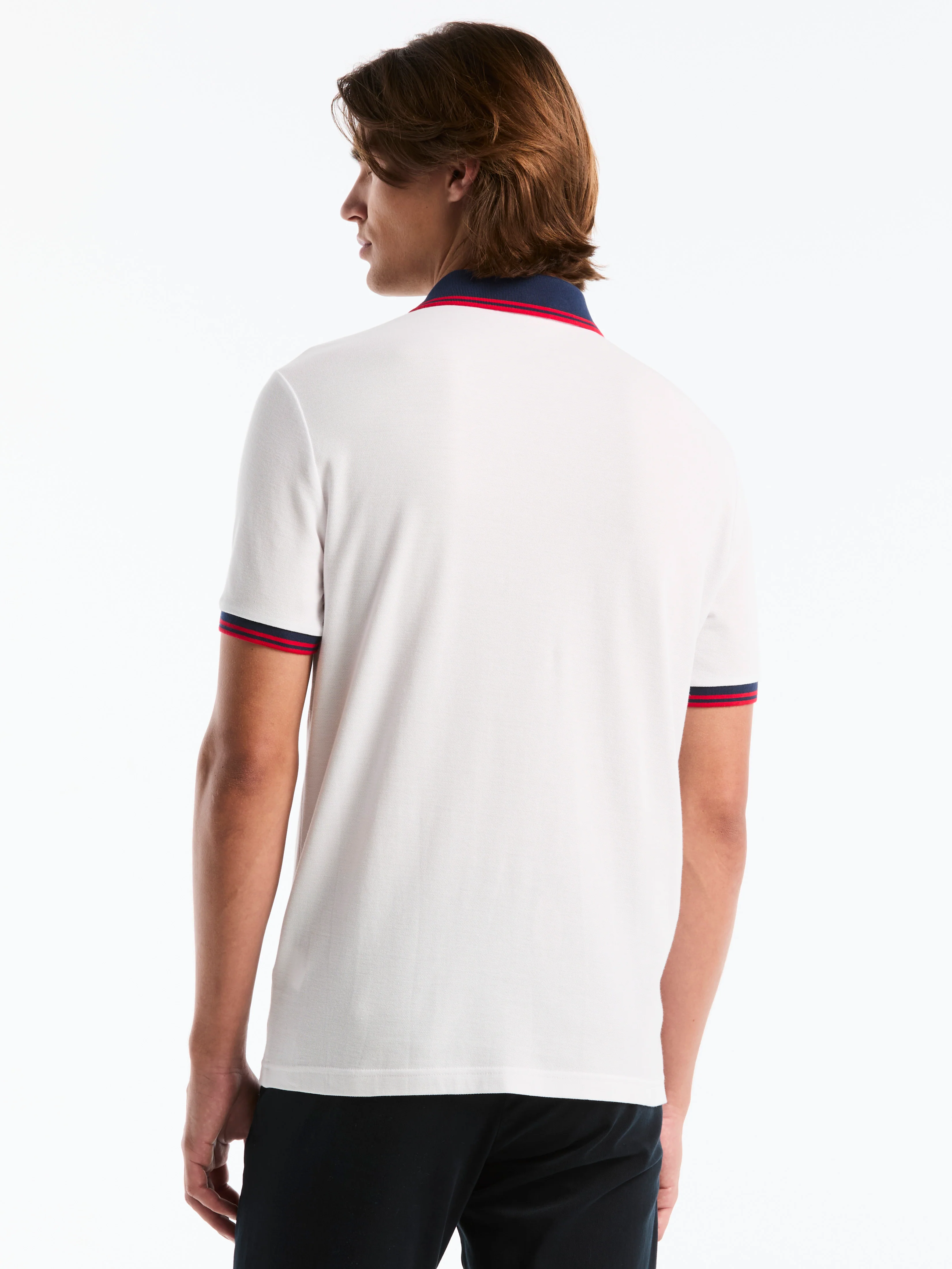 Cotton Pique Polo Shirt USA Edition - Image 4